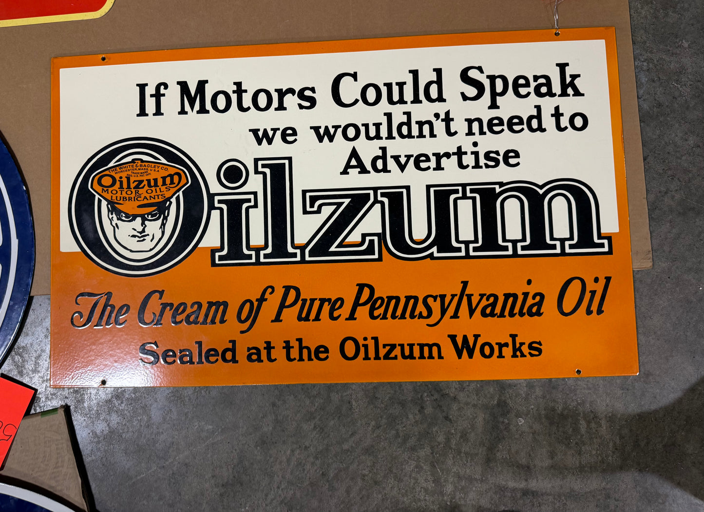 Oilzum DSP Sign