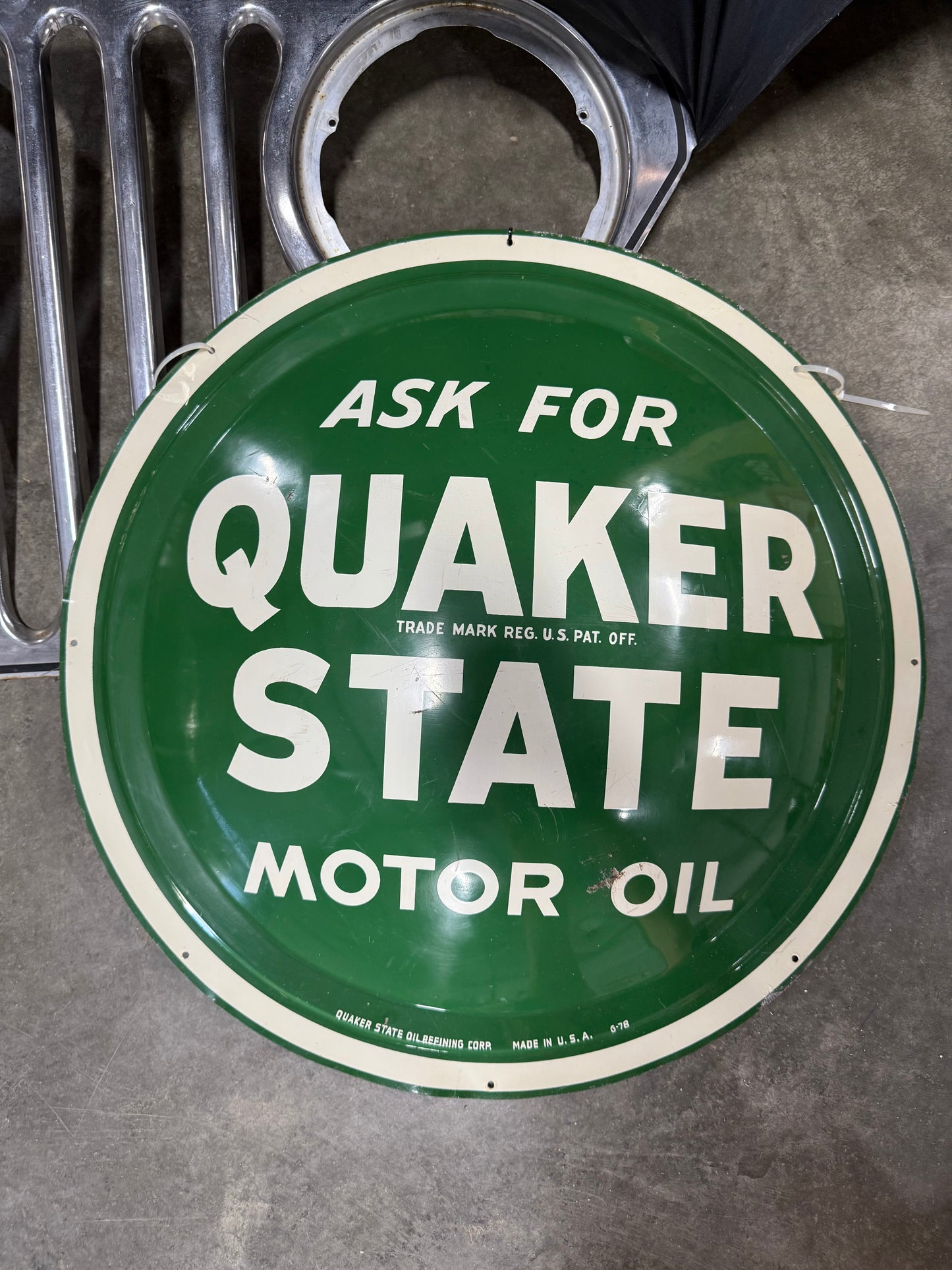 Quaker State Bubble - Green