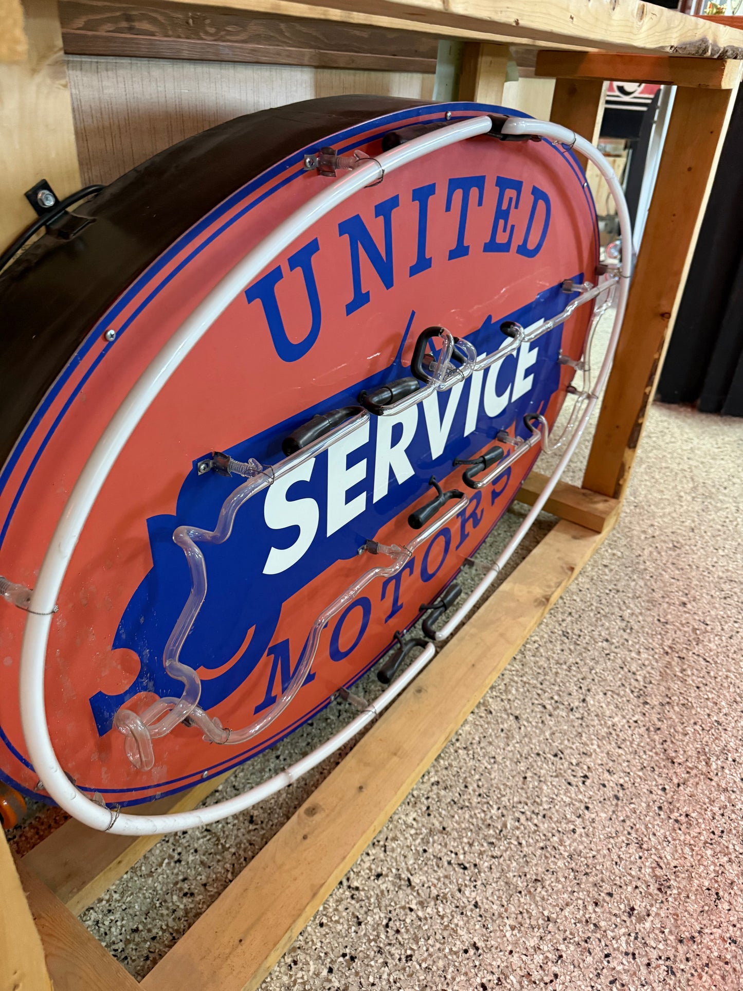 United Motor Service Neon Sign