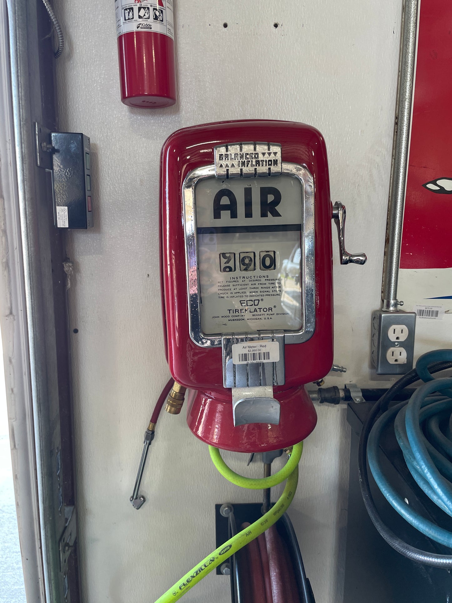 Air Meter - Red