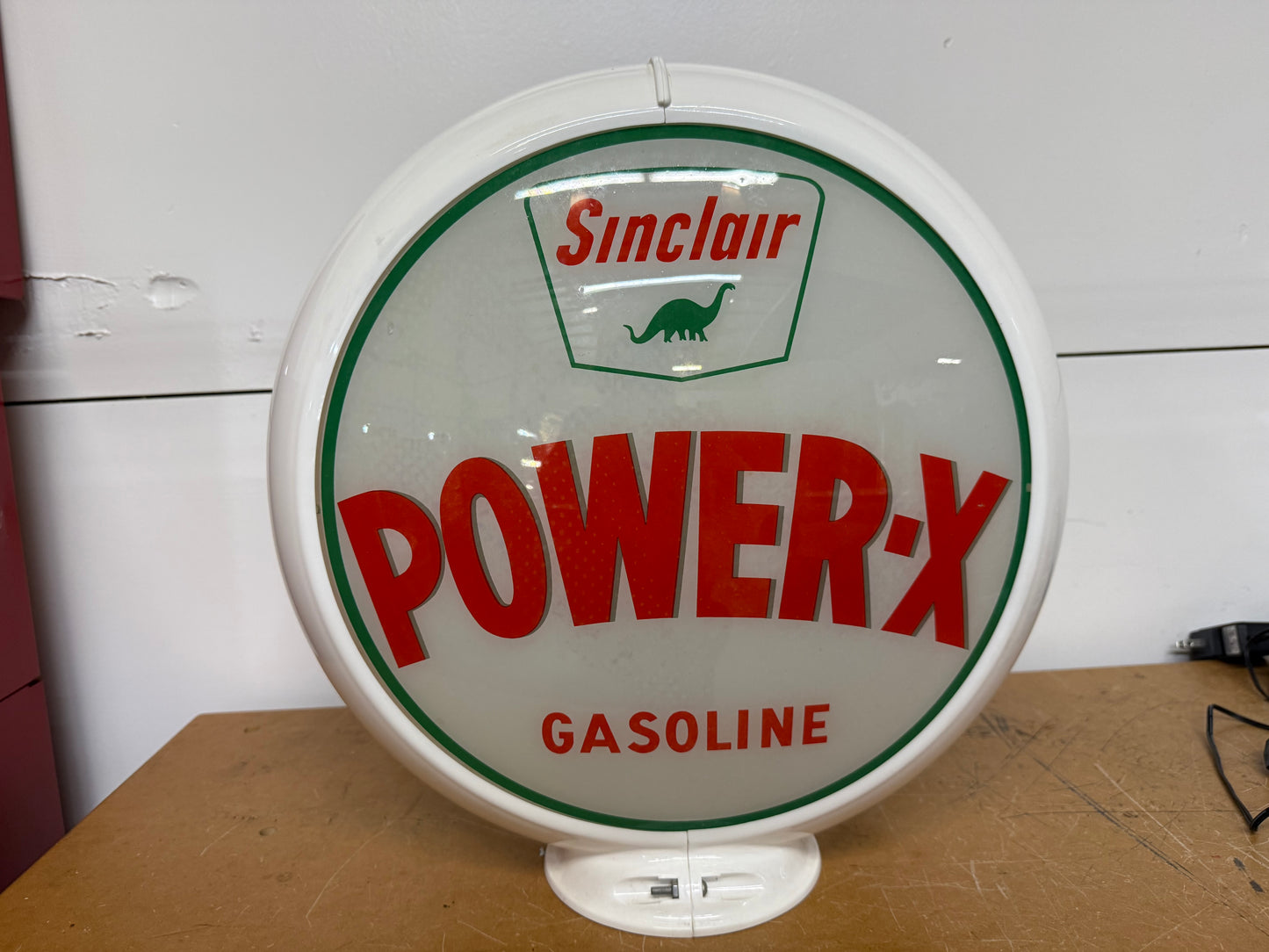 Sinclair Power-X Gasoline Pump Globe