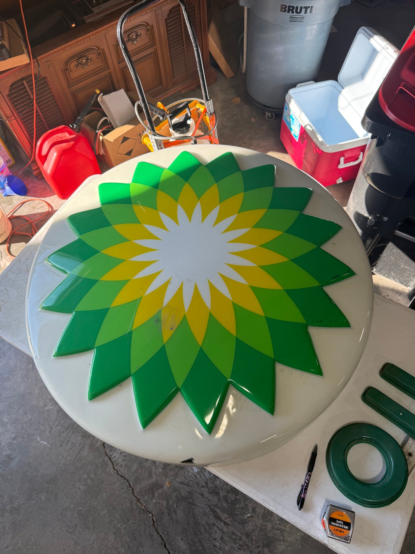 BP Advertising Sign