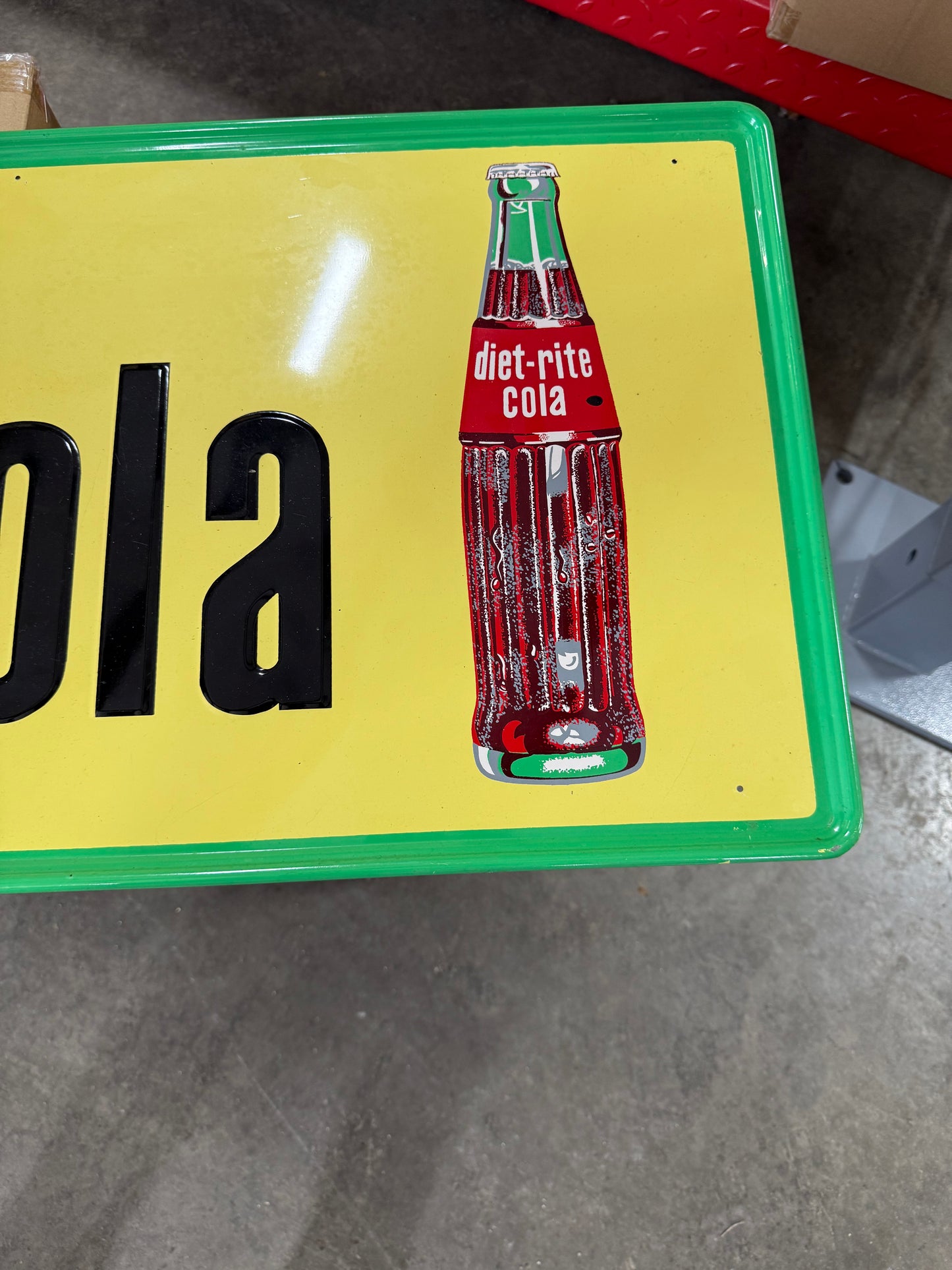 Diet-Rite Cola SST Sign