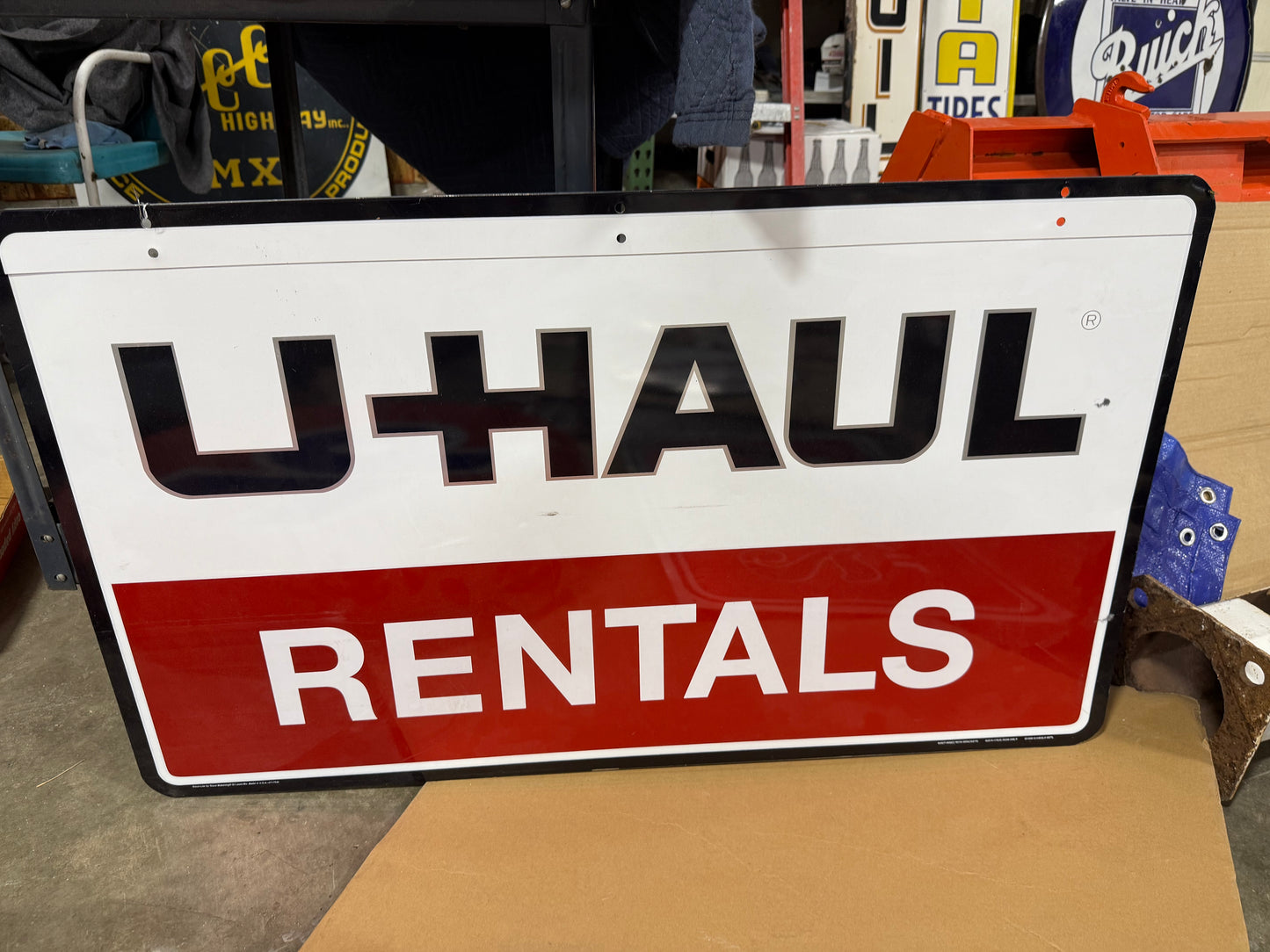 U Haul Sign