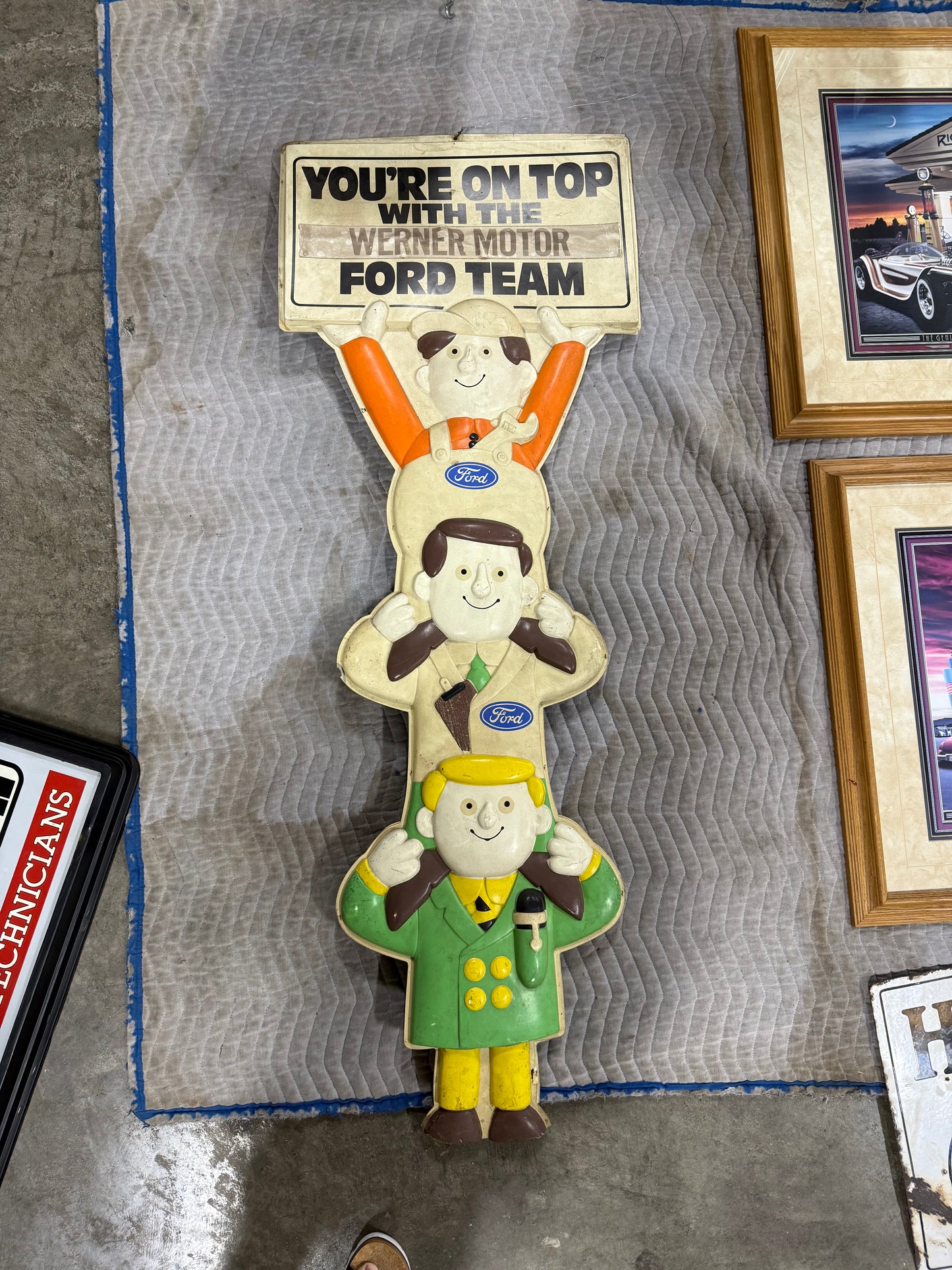 You're on the top Ford Display