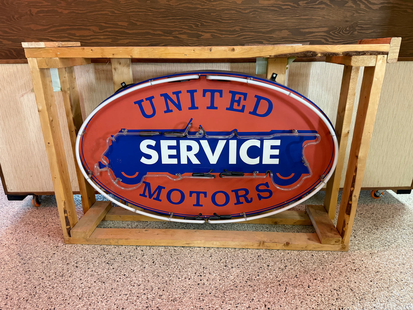 United Motor Service Neon Sign