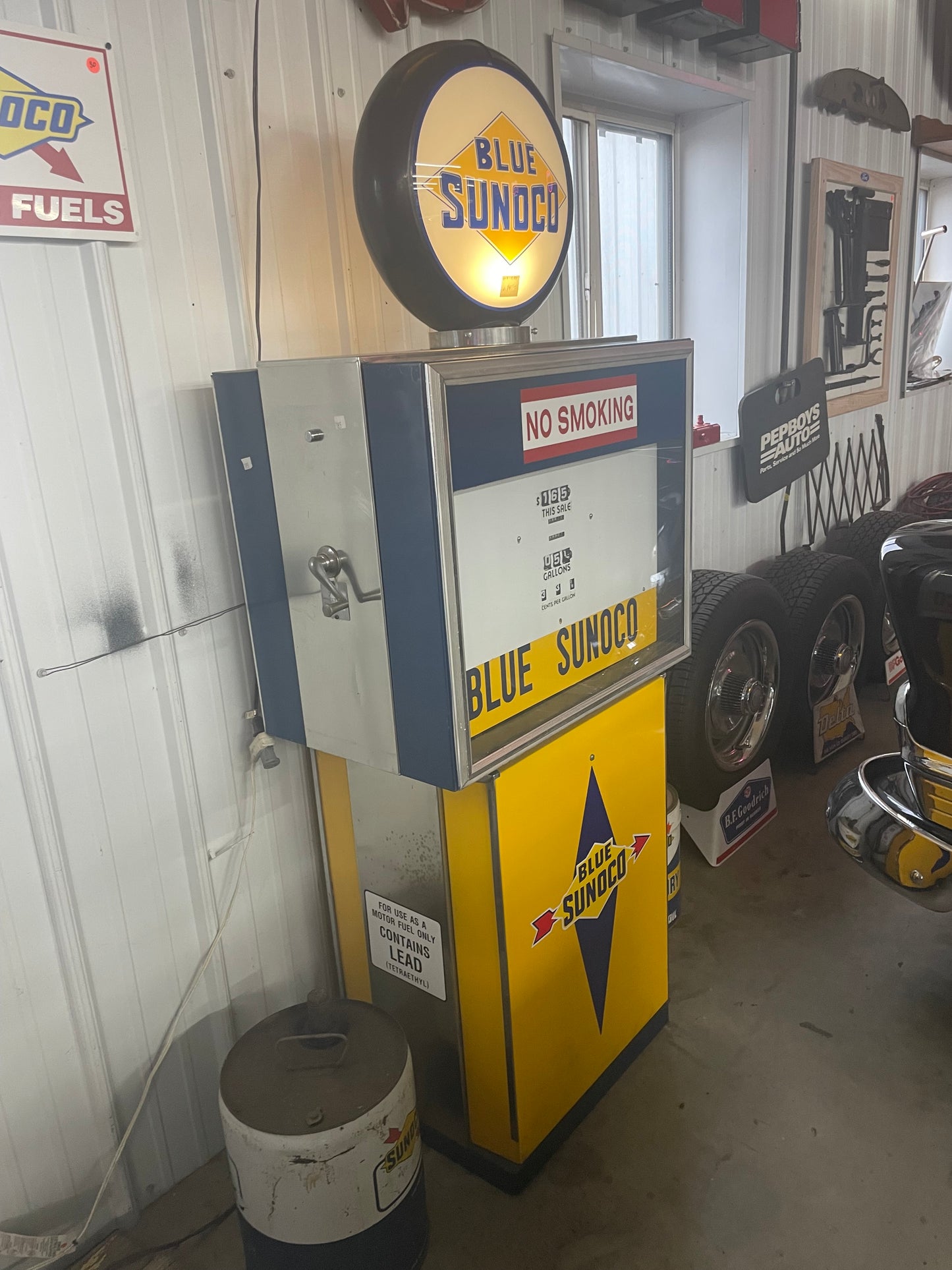 Sunoco Pump with Globe