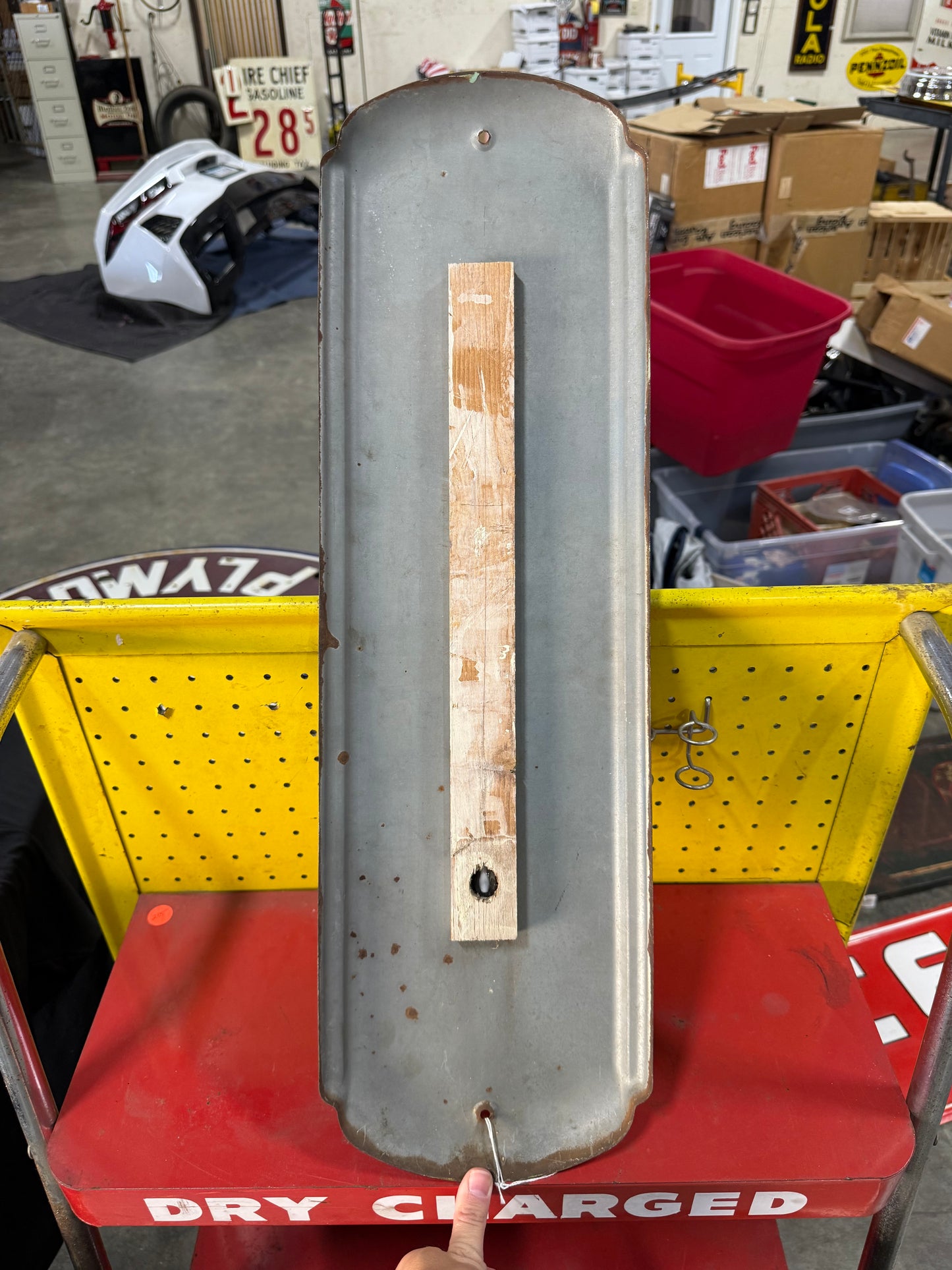 Prestolite Thermometer - Blue