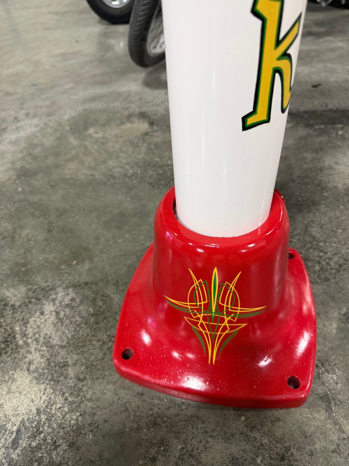 Rat Fink Custom Tireflater Service Station Air Meter