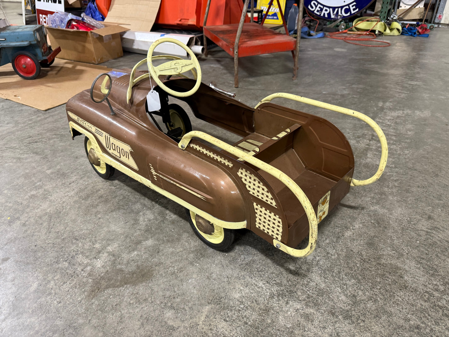 AMF Speed-O-Matic Chain Drive Station Wagon Pedal Car - Original