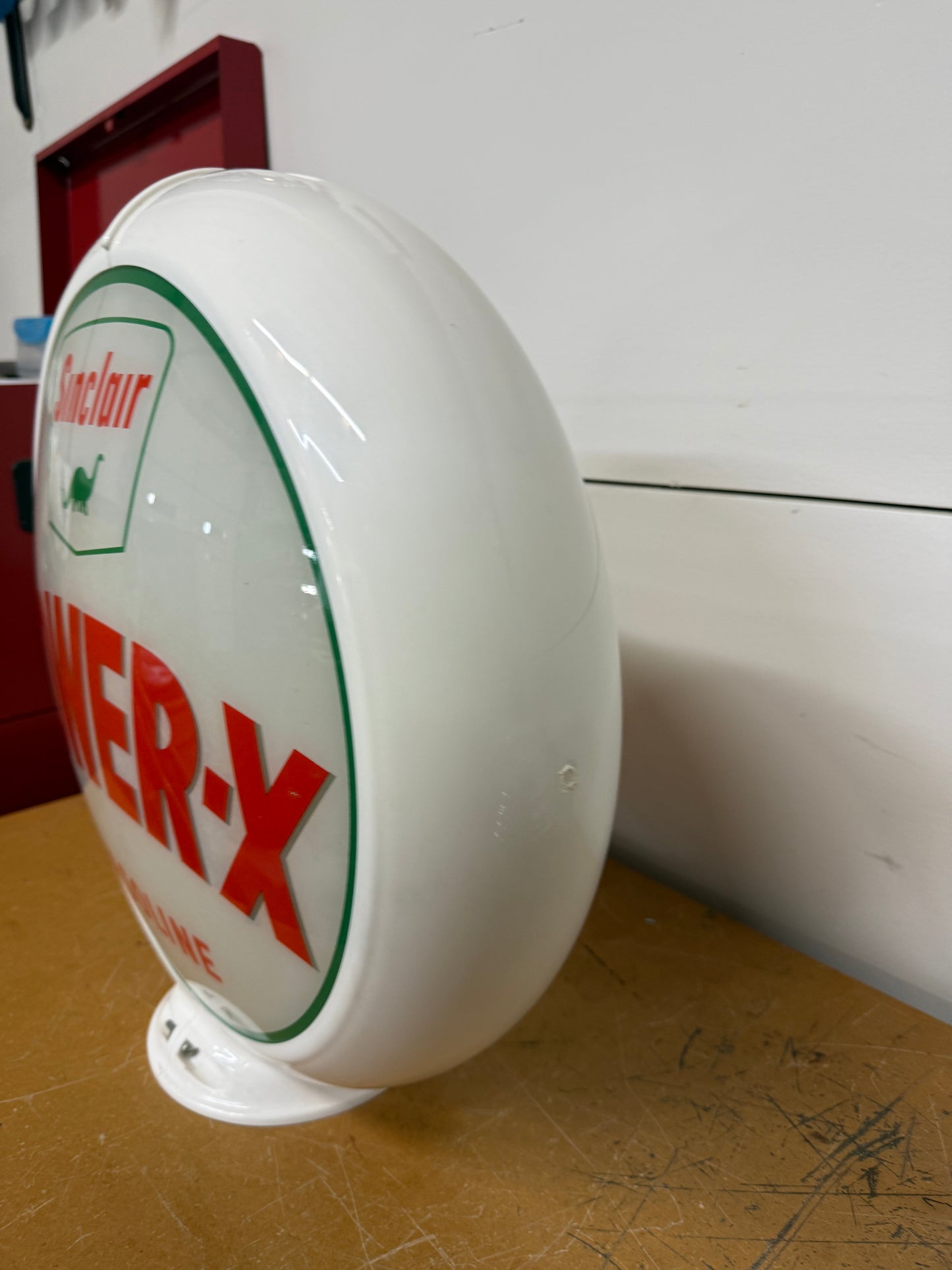 Sinclair Power-X Gasoline Pump Globe