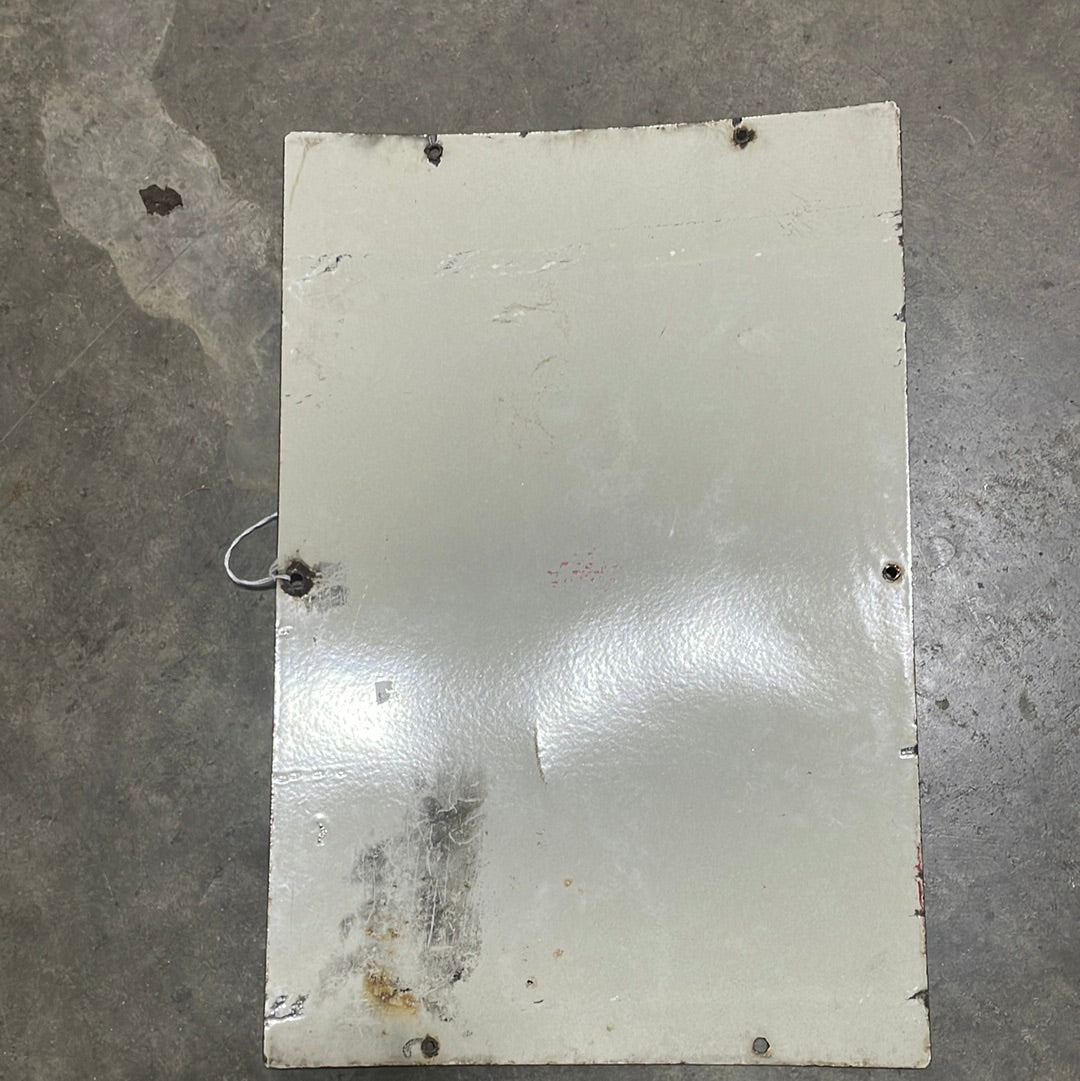 Texaco Fire Chief Gasoline w/Hat Pump Plate Vintage SSP (@RA)