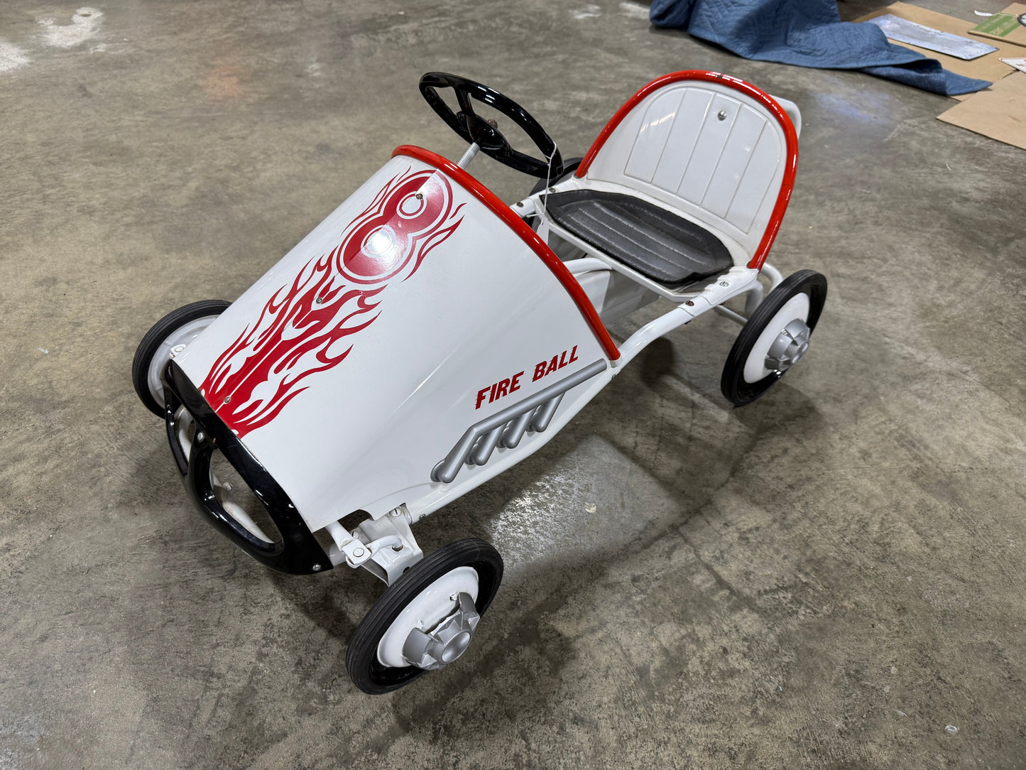 Murray #8 Fire Ball Racer Pedal Car - Restored