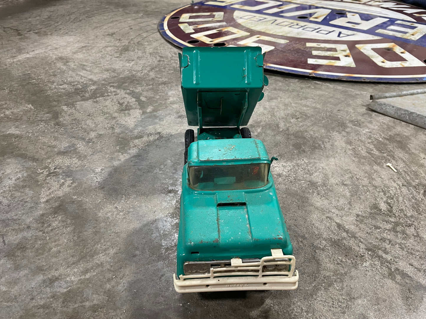 "Buddy L" Toy Truck with Dump Bed - Blue