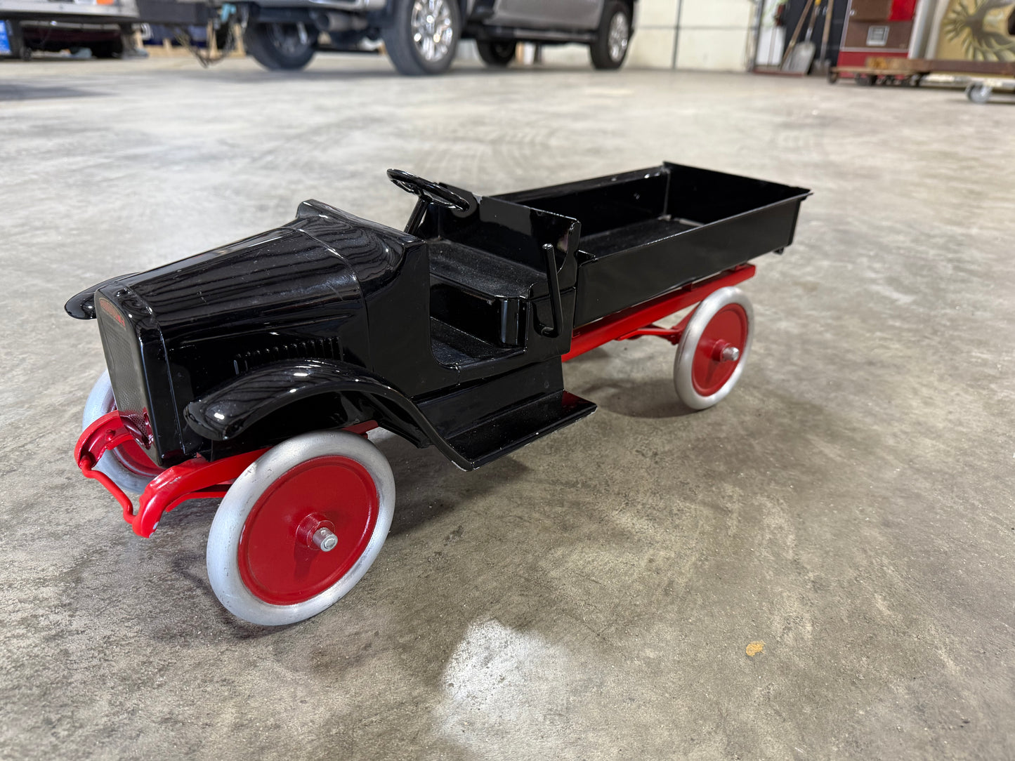 Buddy "L" Black Restored Truck