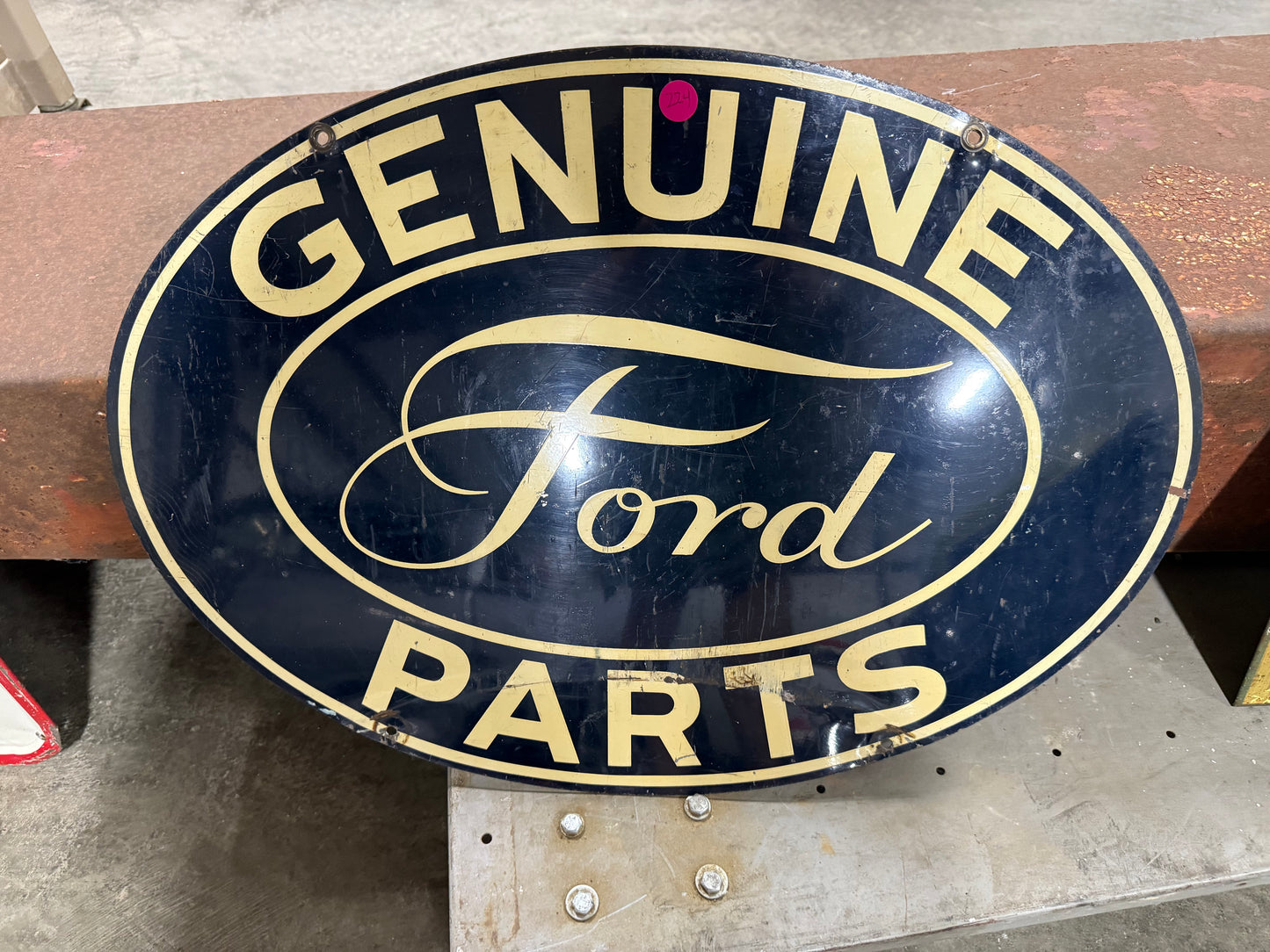 Genuine Ford Parts Oval Sign