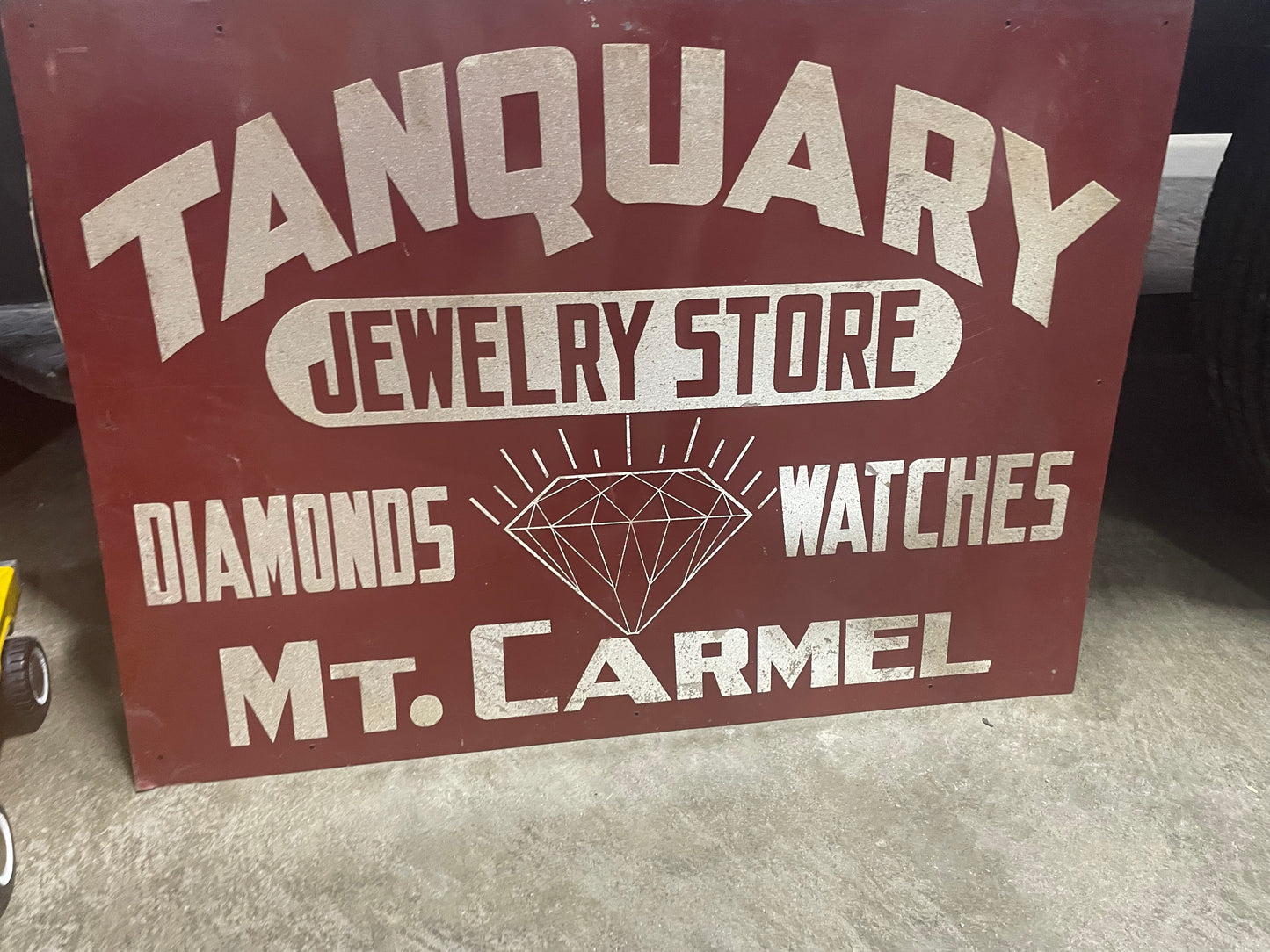 Tanquary Jewelry TIN sign