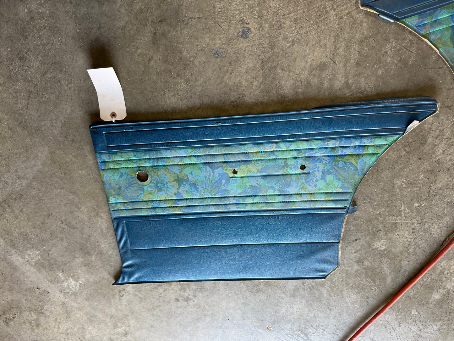 1969 Plymouth Barracuda "ModTop" Blue Interior Panel set