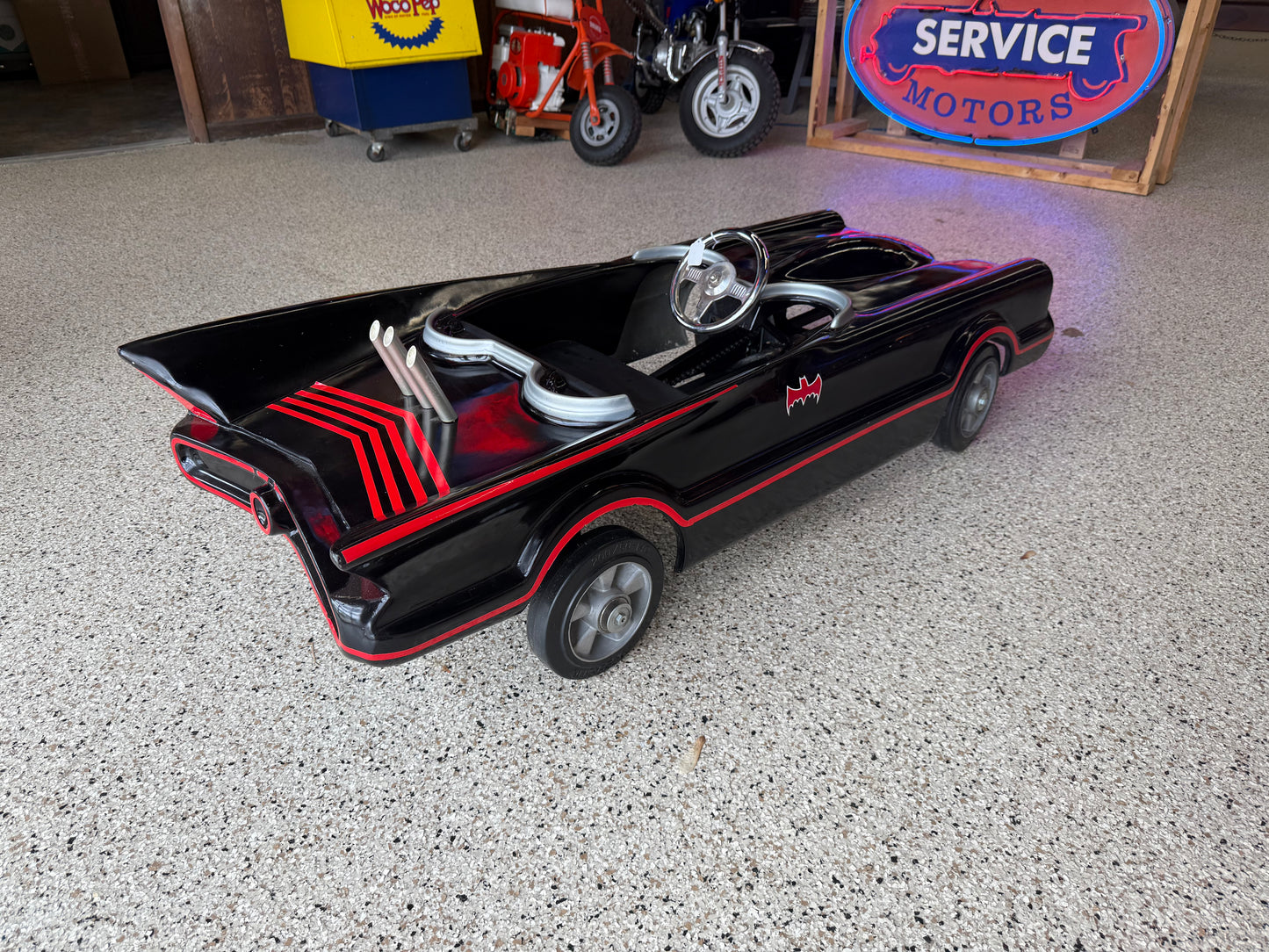 Batmobile Pedal Car