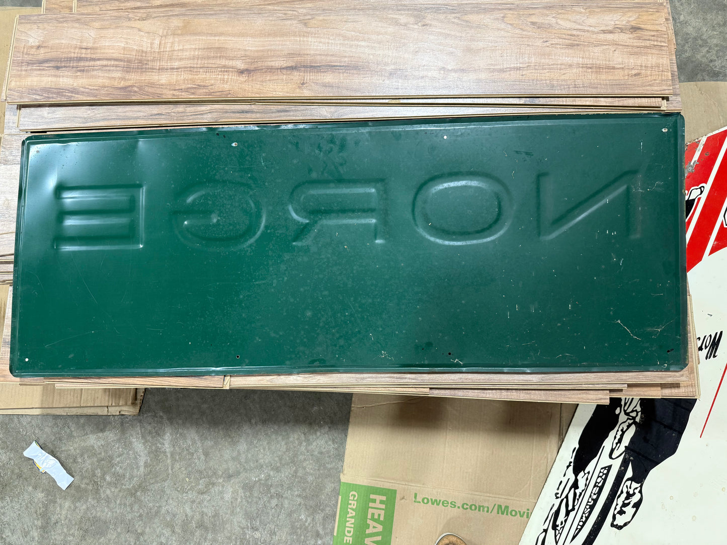 NORGE Quality home appliances SST Sign