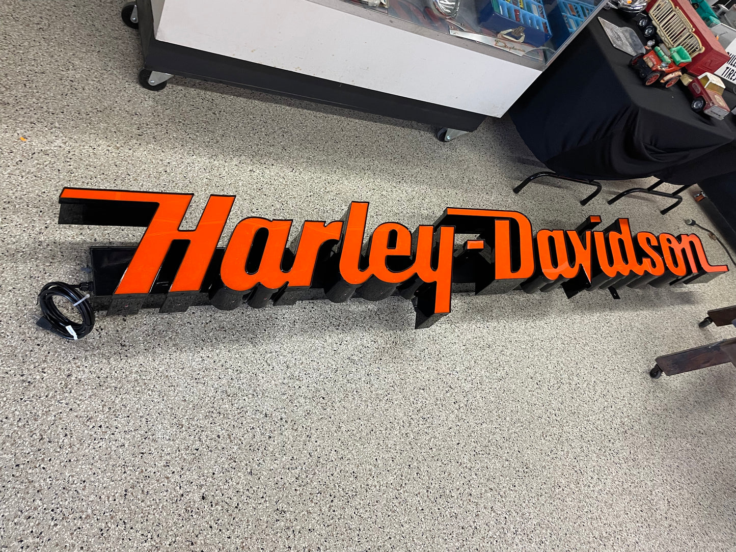 Harley Davidson Script Sign