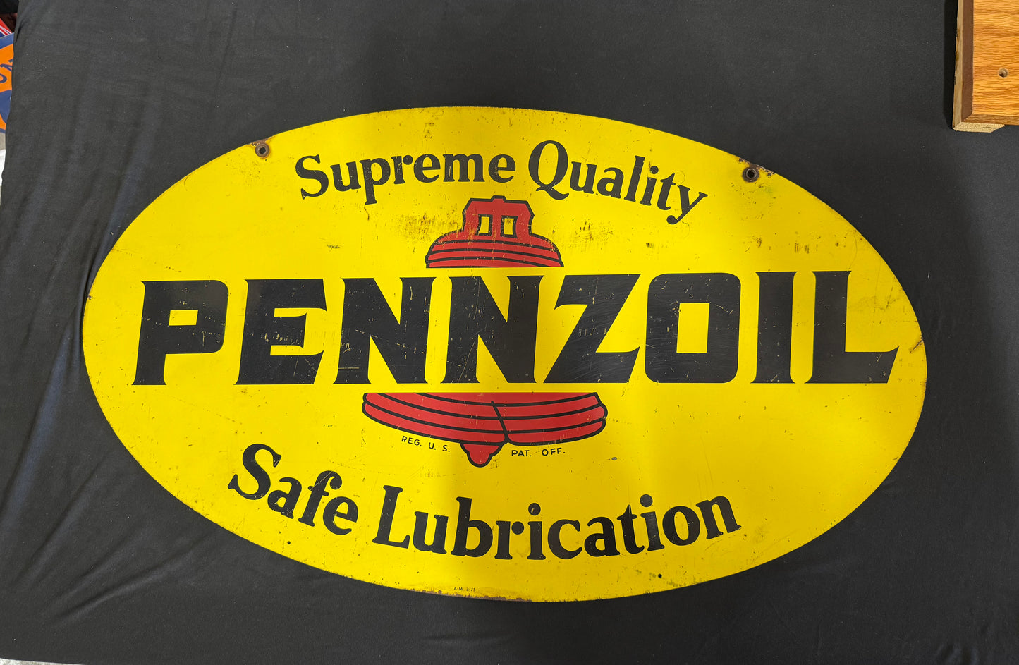 Pennzoil DSP Oval Sign