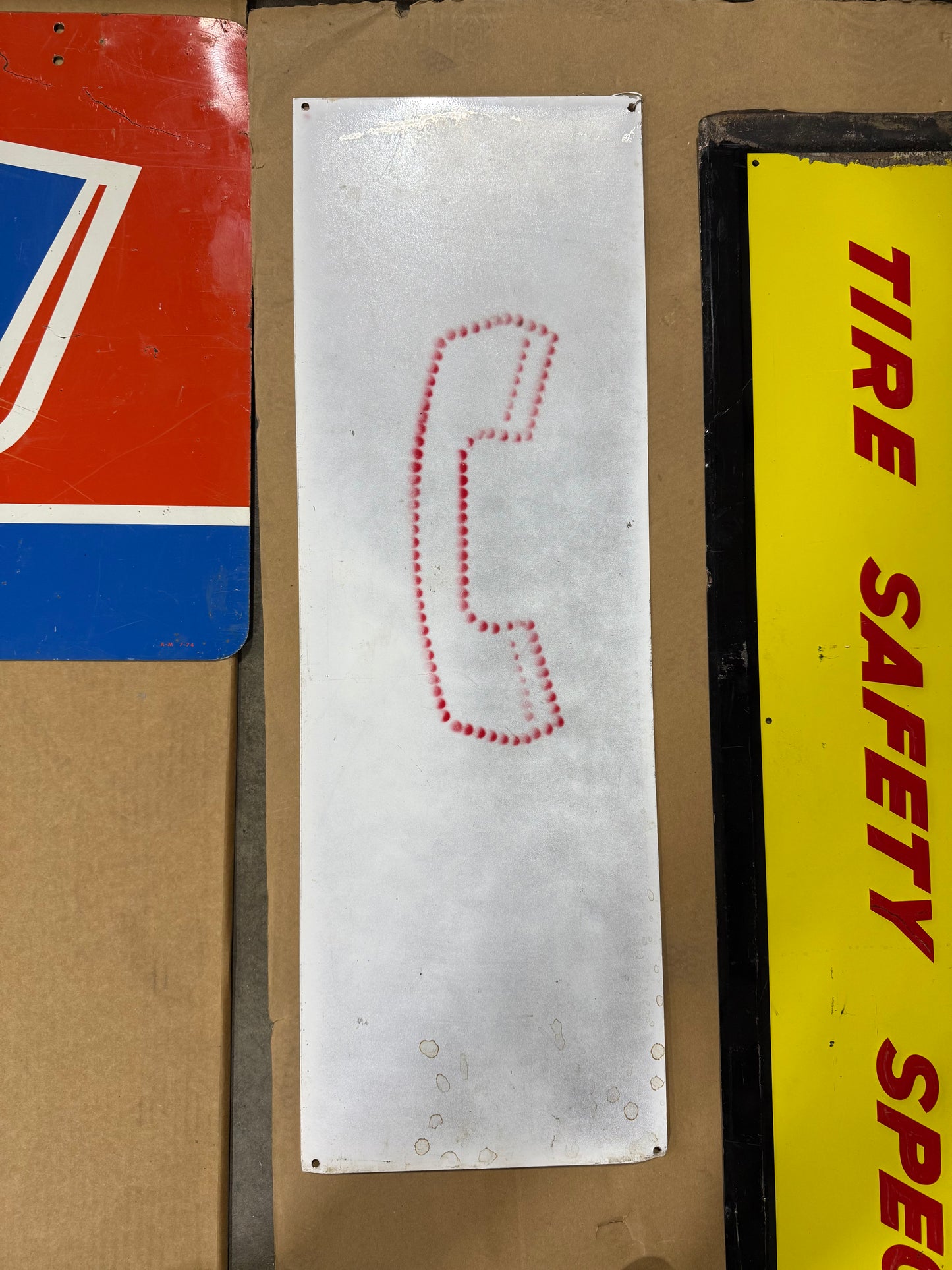 Citgo Unleaded Gasoline Panel