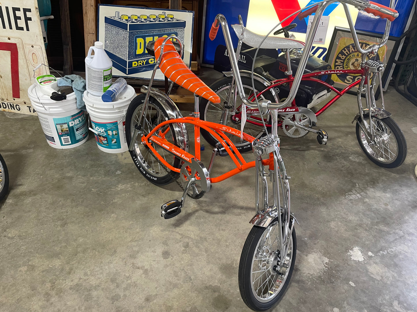Schwinn Sting-Ray Orange Krate Bicycle
