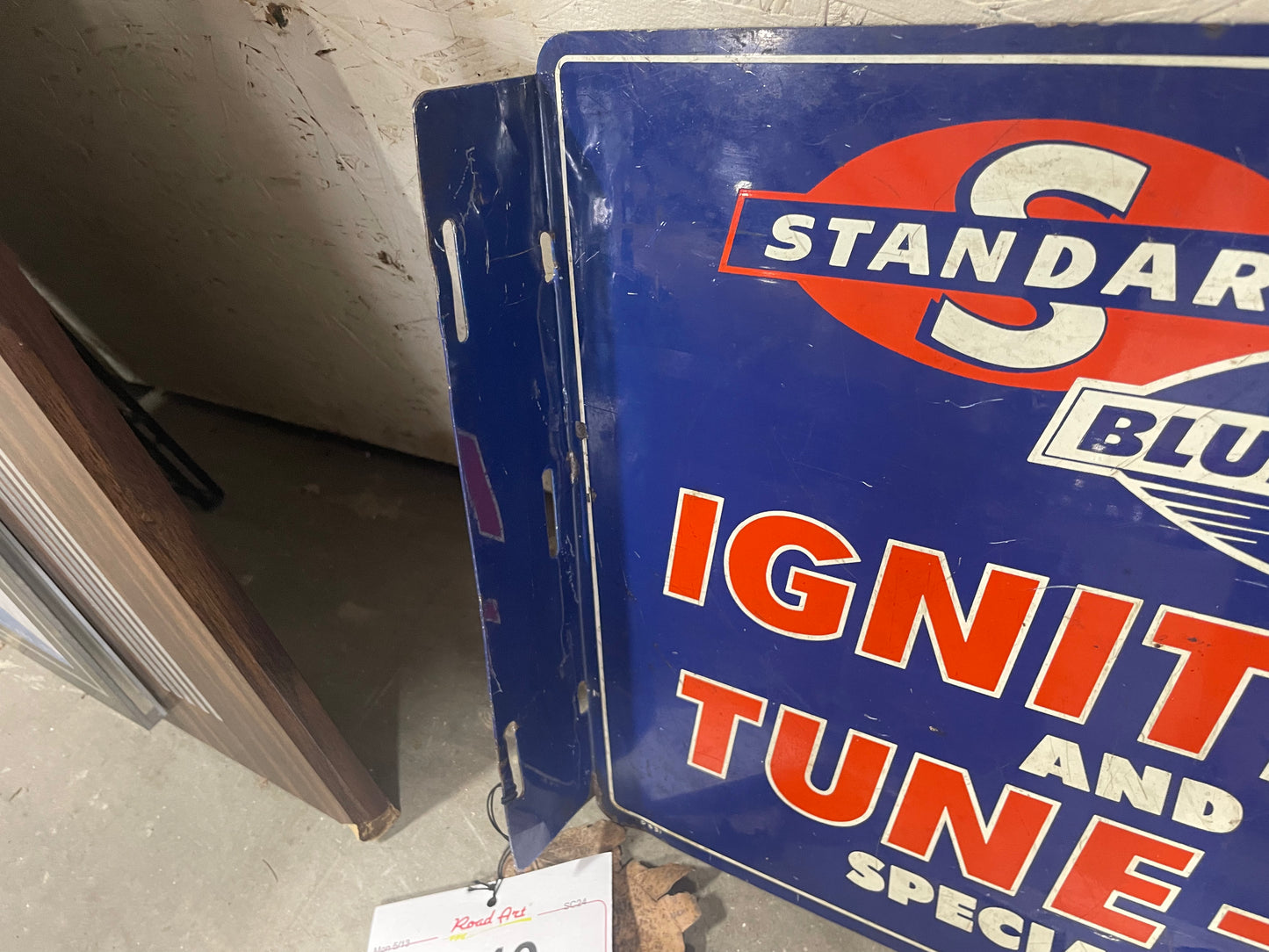 Standard Blue Streak Ignition and Tune-Up Tin Flange