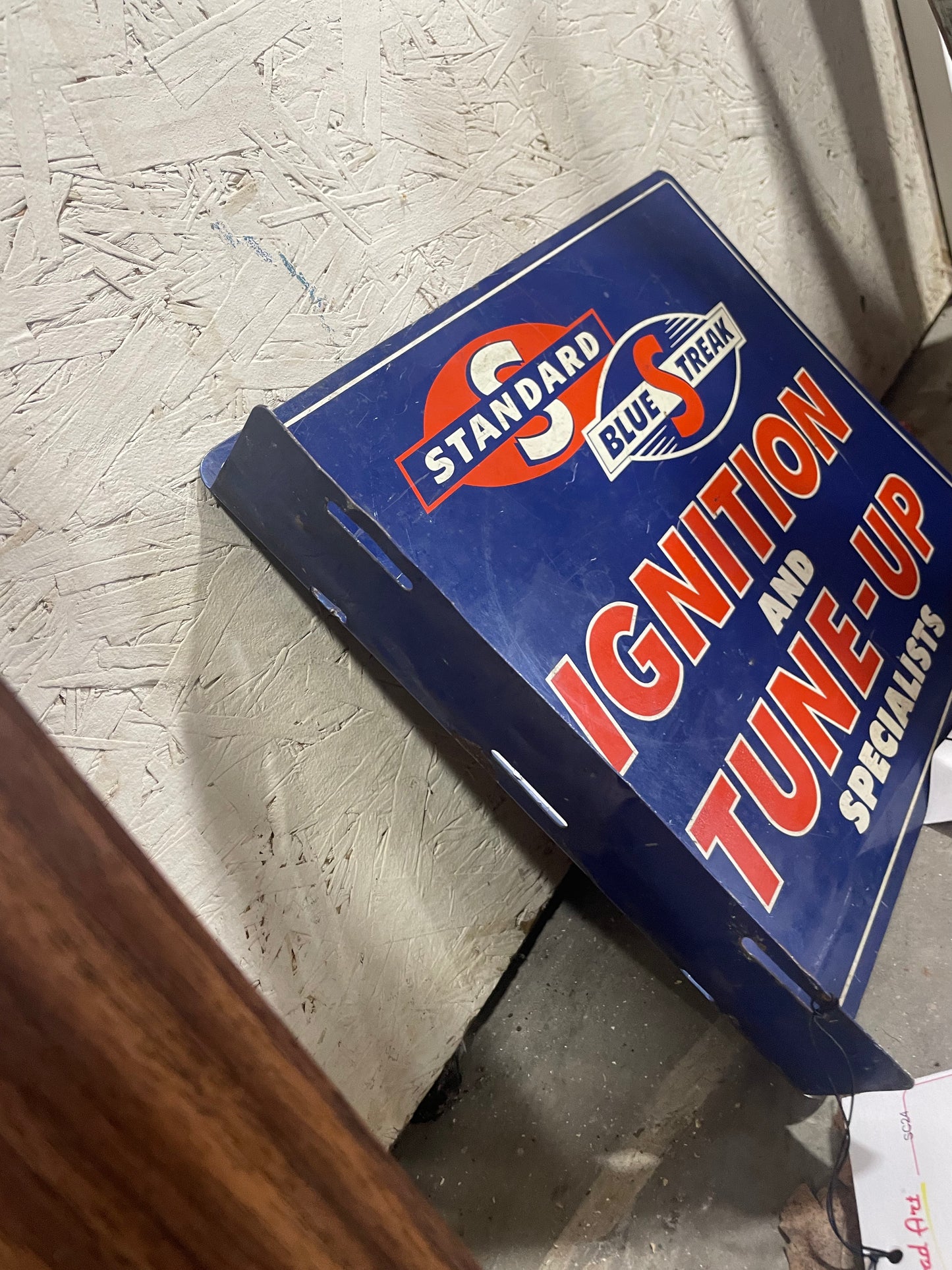 Standard Blue Streak Ignition and Tune-Up Tin Flange