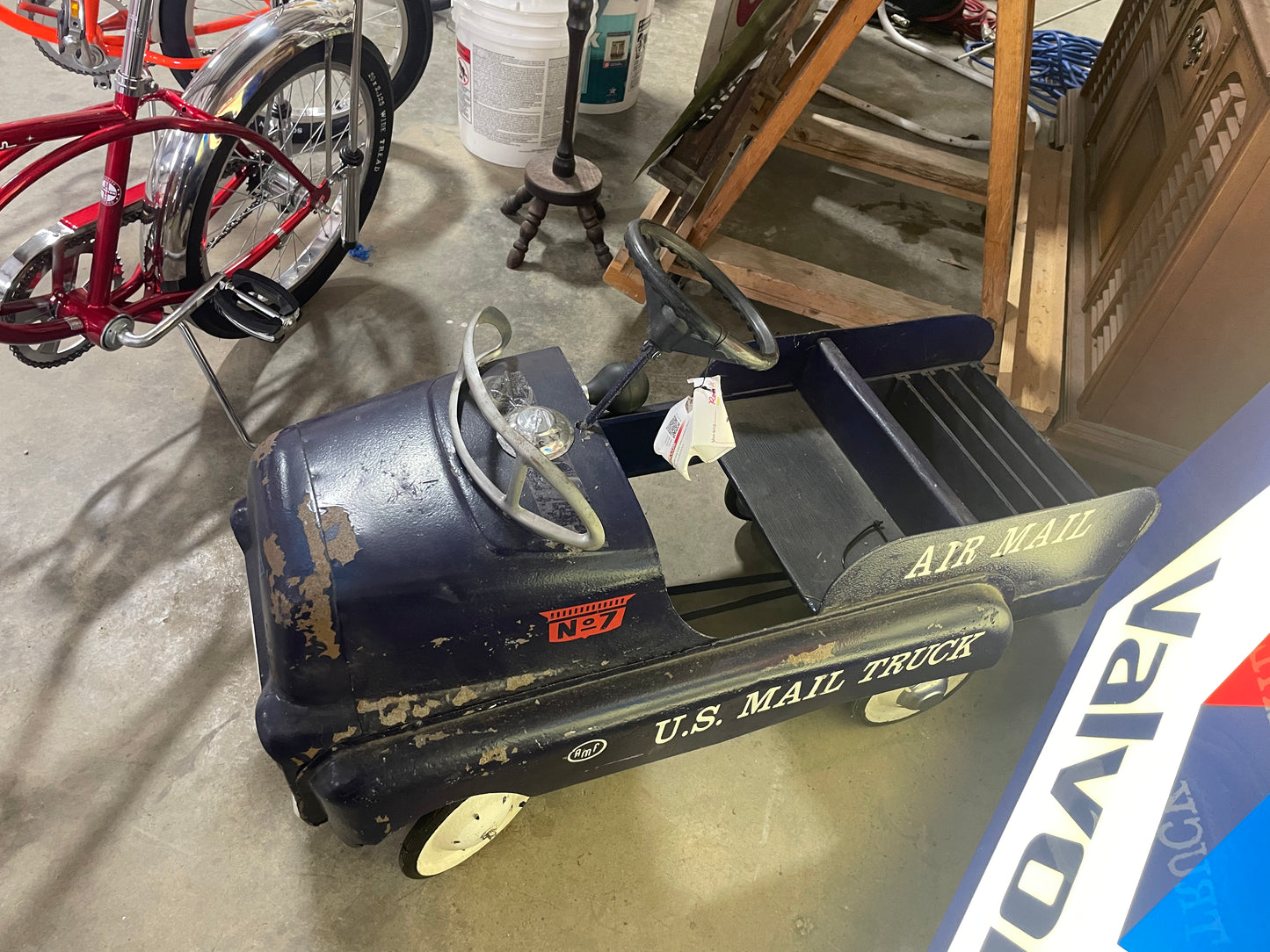 AMF US Mail Truck Pedal Car