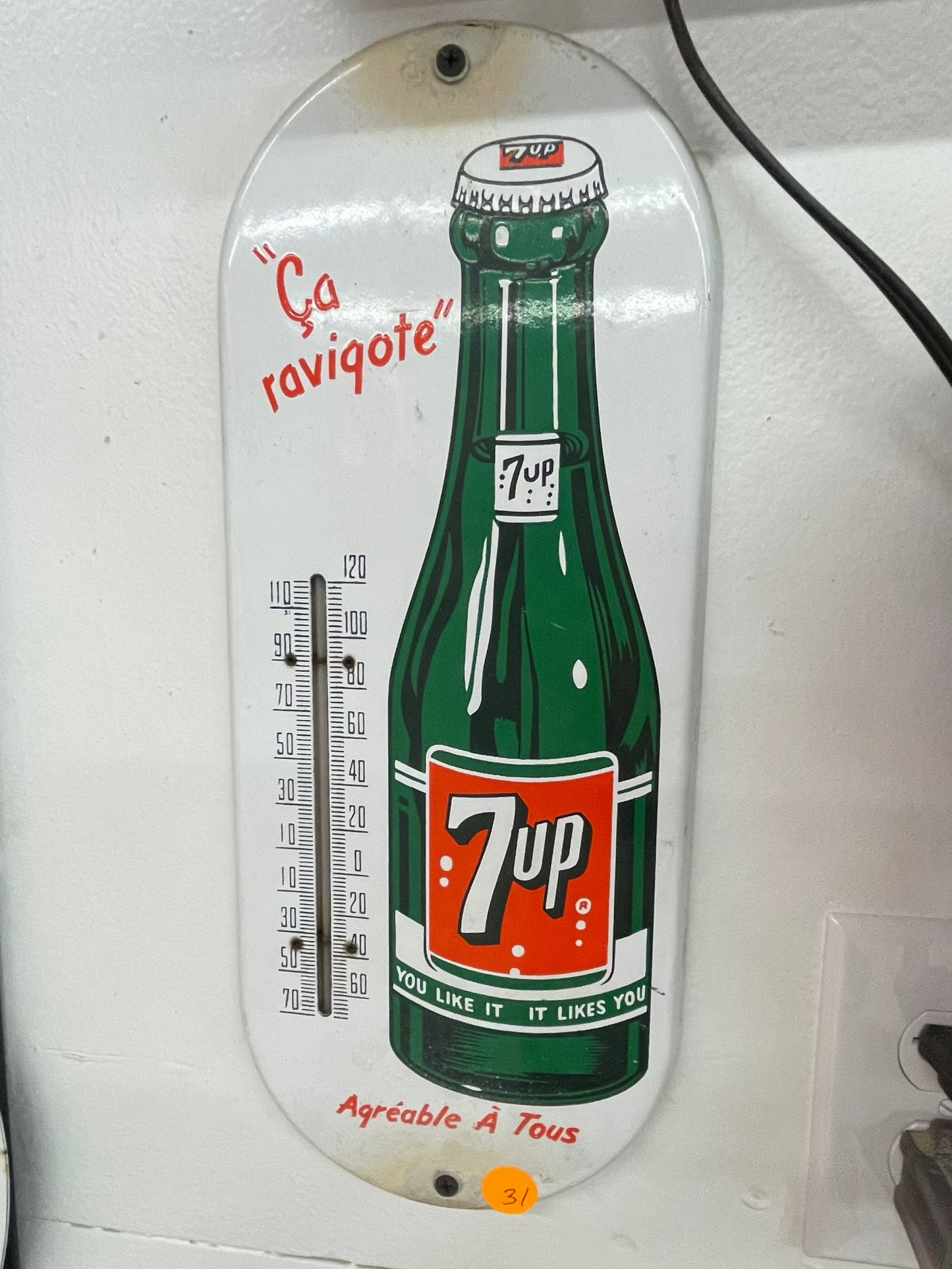 7UP Thermometer