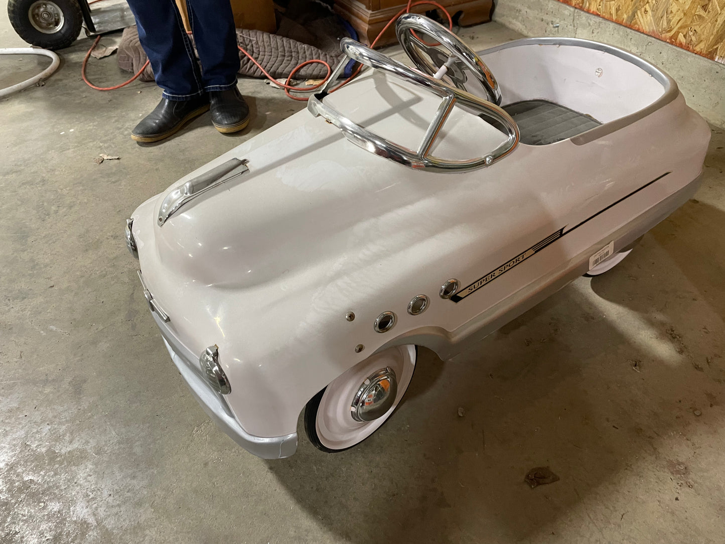 Super Sport Pink Pedal Car