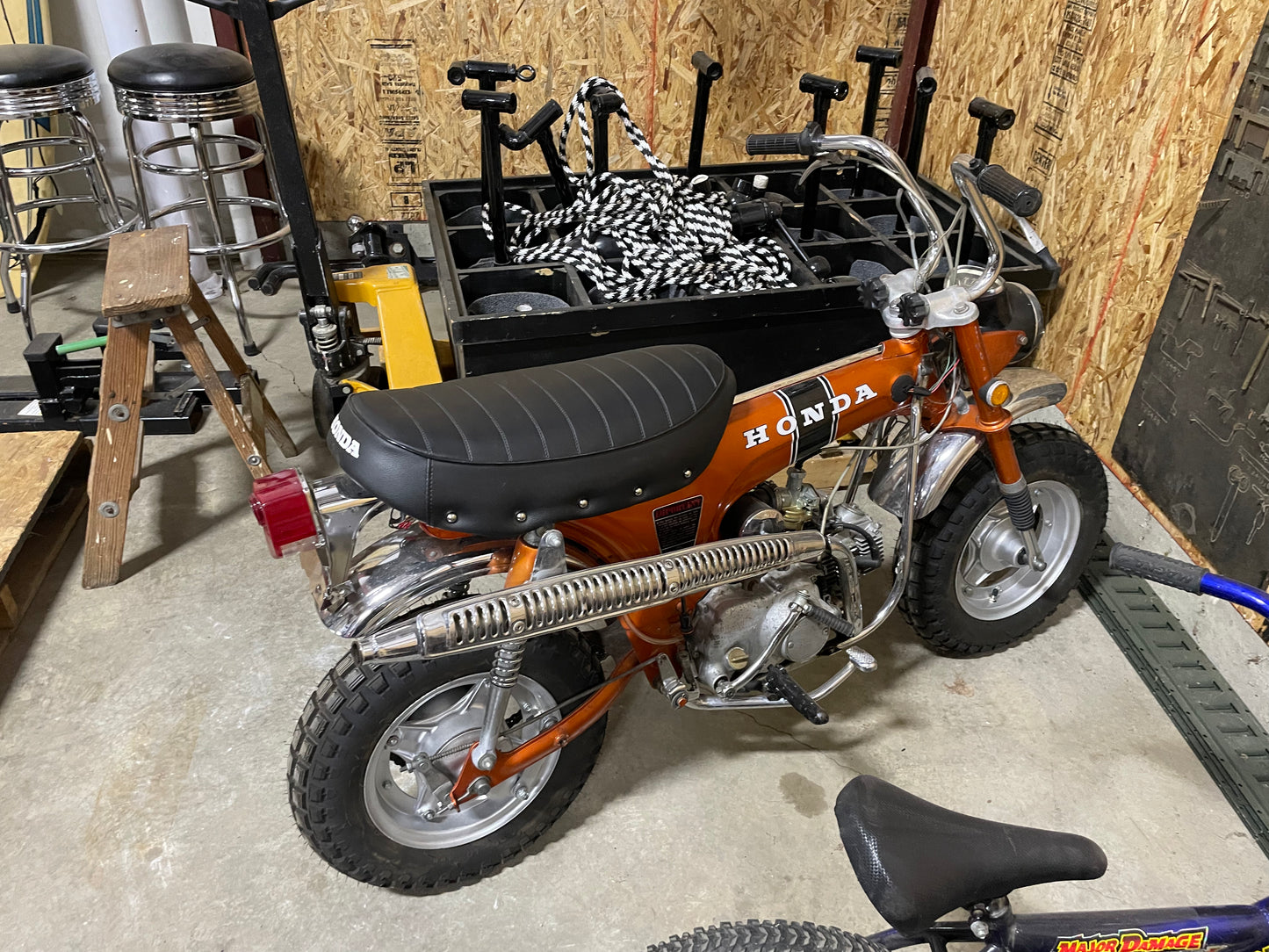 Honda Bike - Orange and Black