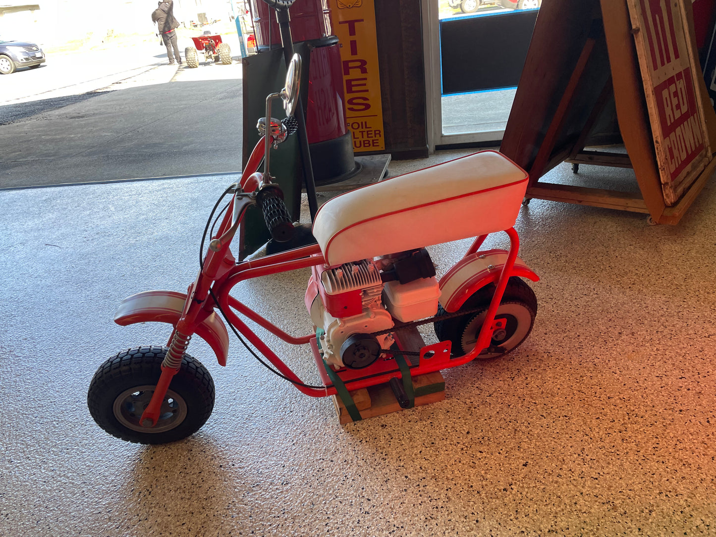 Bonanza 70 mini bike - Orange