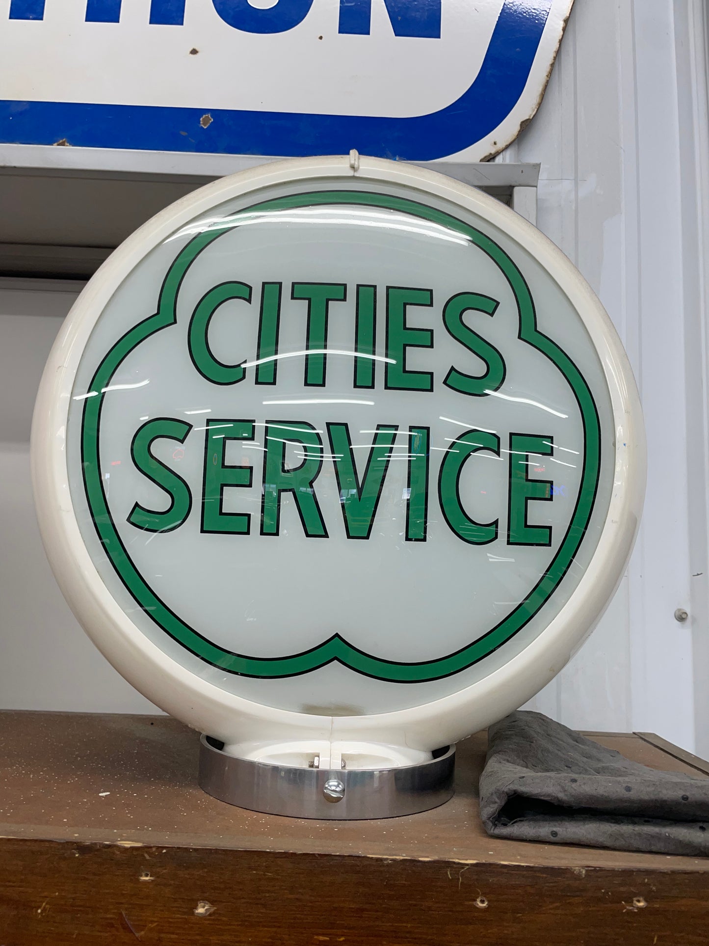 Cities Service Shamrock Globe