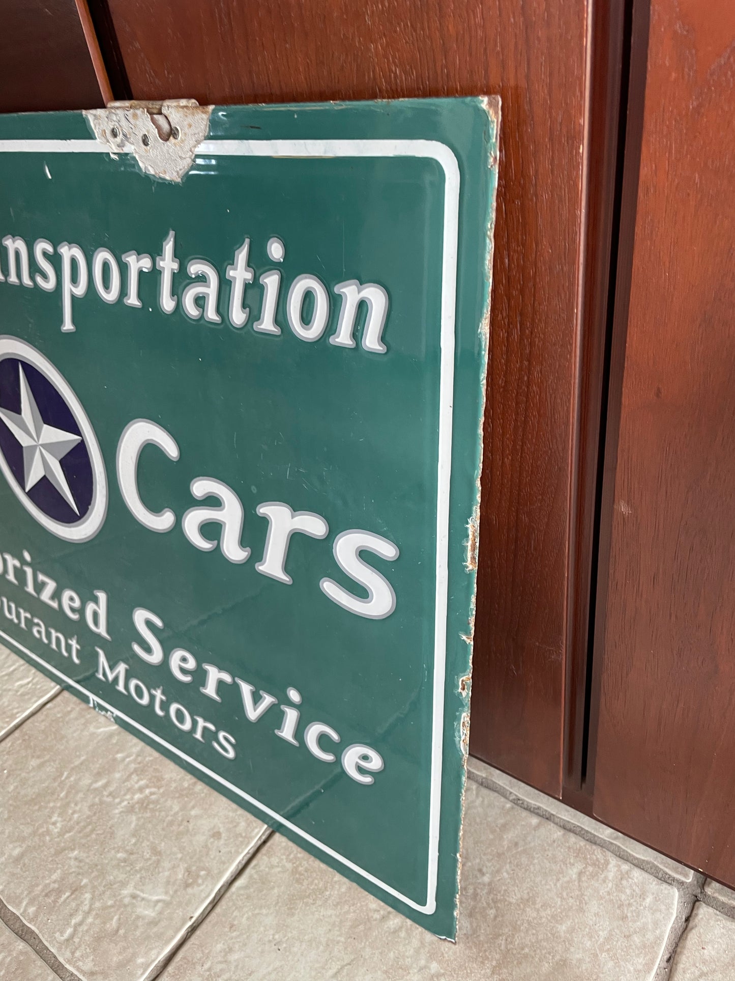 Star Cars Authorized Service Sign