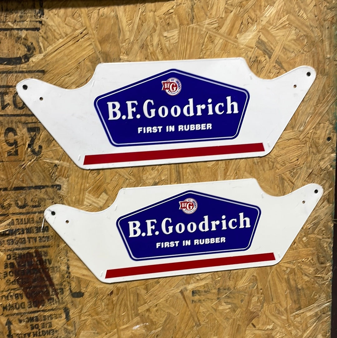 Vintage B.F. Goodrich Tire Stand Sides