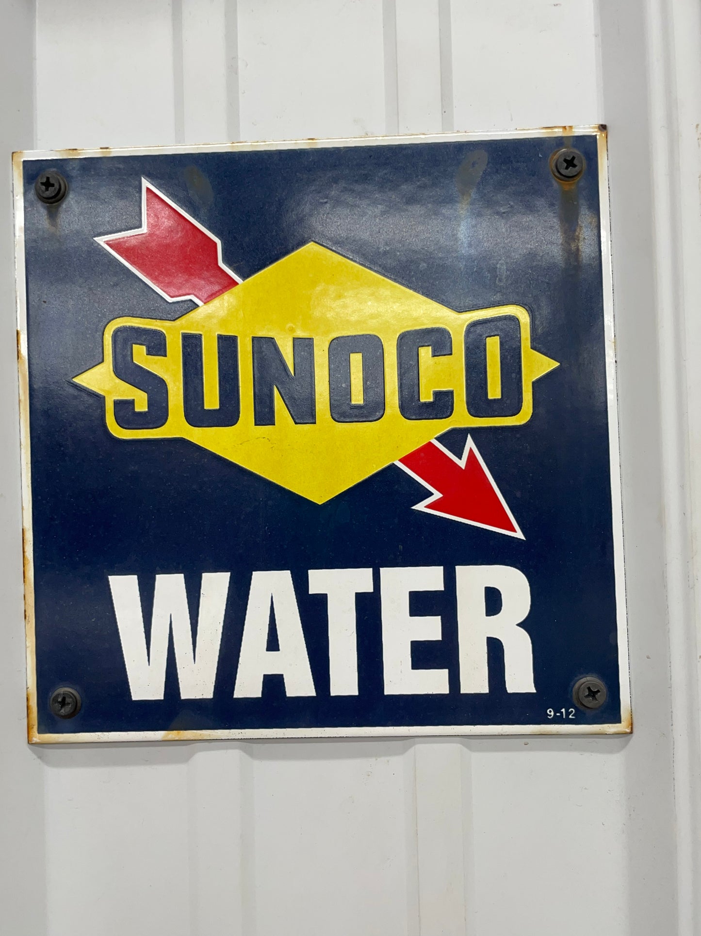 Sunoco Water Sign