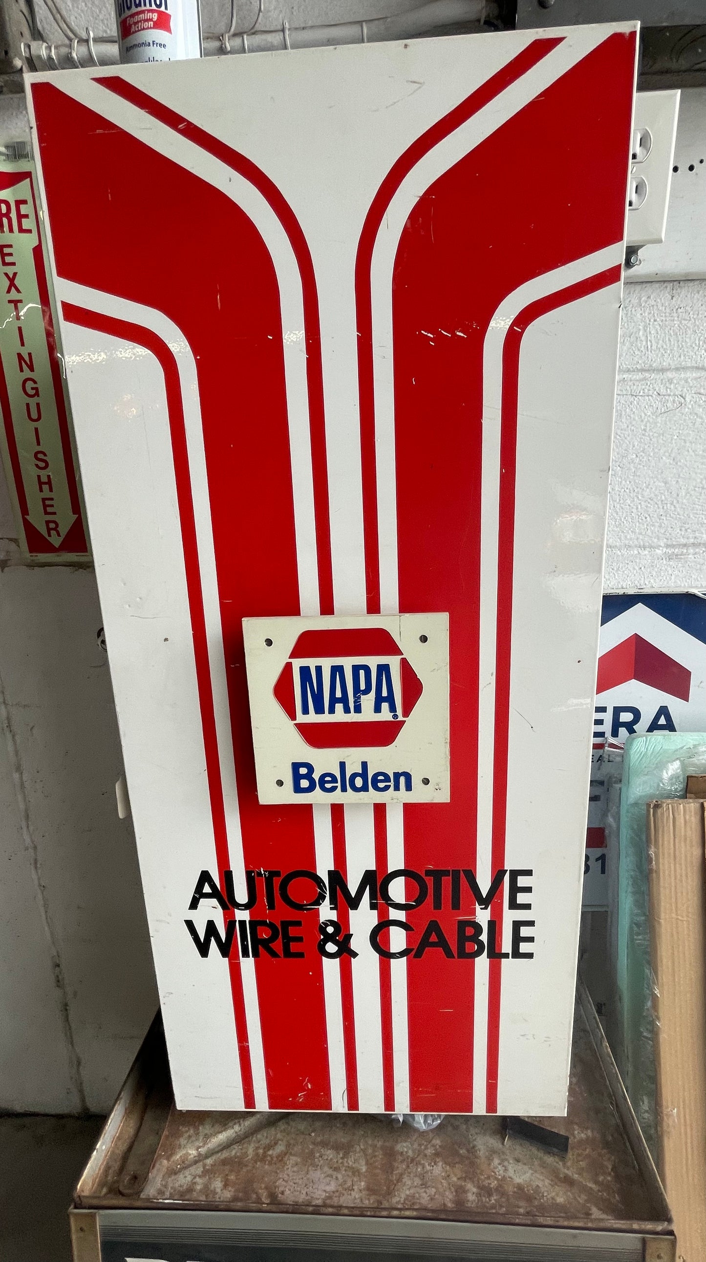 NAPA Automotive Wire and Cable Cabinet
