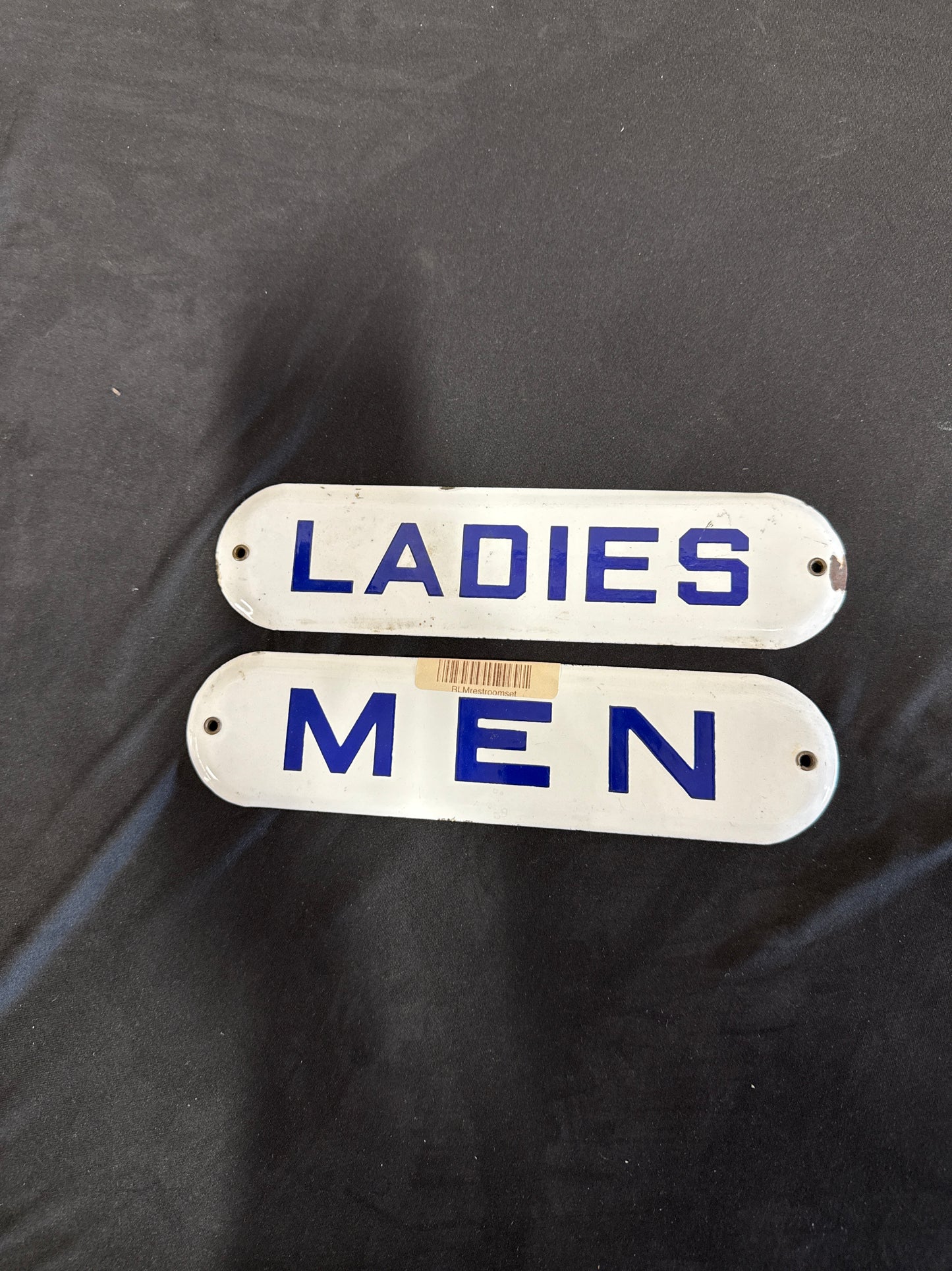 Restroom Signs - Set of 2