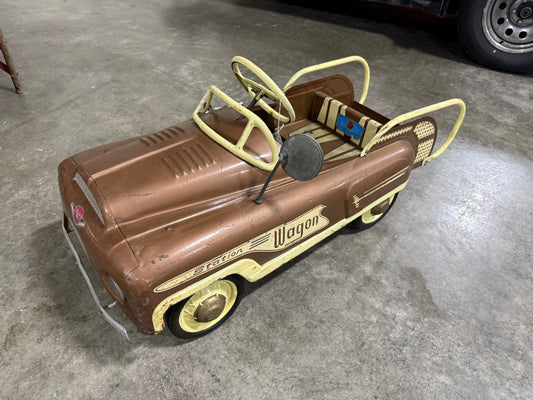 AMF Speed-O-Matic Chain Drive Station Wagon Pedal Car - Original