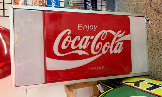 Enjoy Coca Cola SS Light Up Sign
