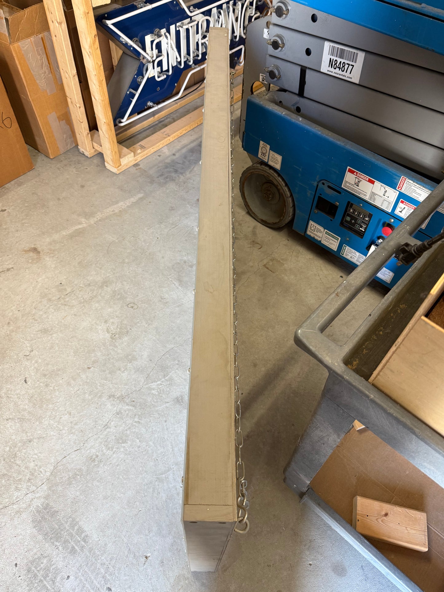 Ford Authorized Service Sign with Shadow Box