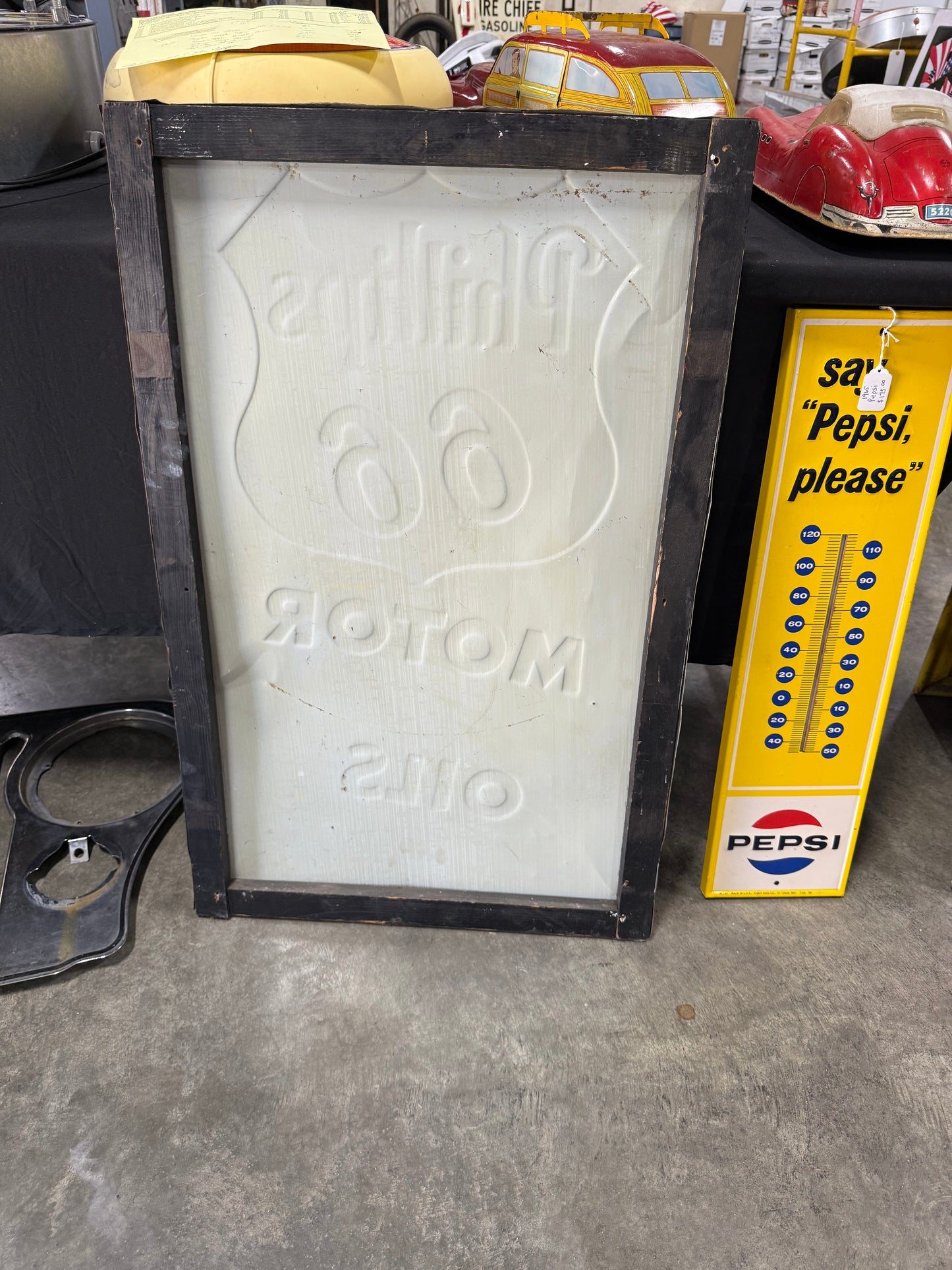 Phillips 66 Motor Oils Sign