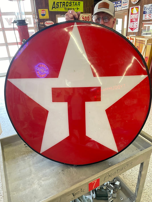 Texaco Lighted Star - Newer