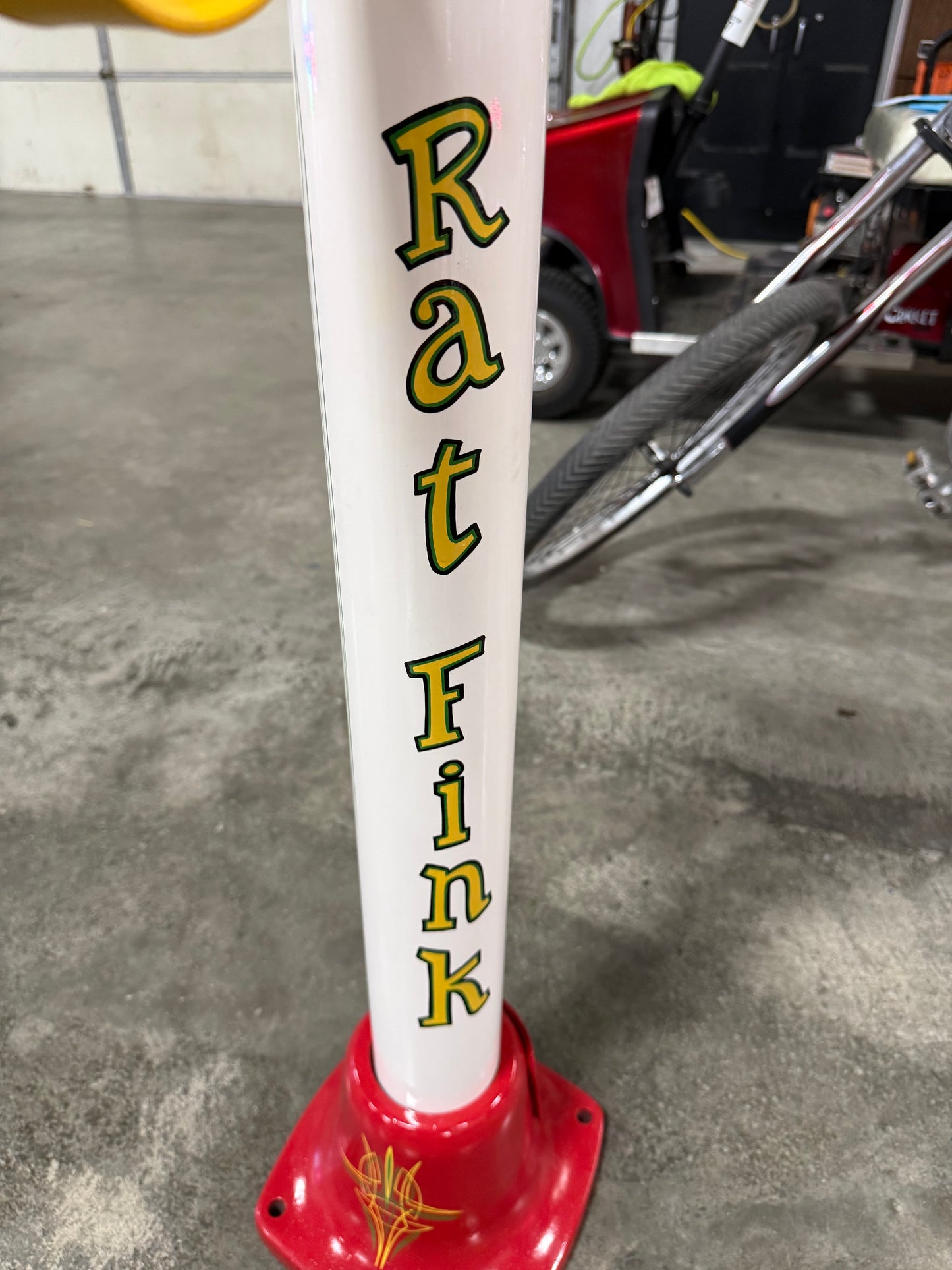 Rat Fink Custom Tireflater Service Station Air Meter