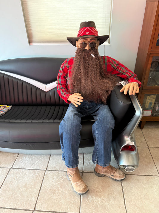 Smokin' Cowboy Mannequin