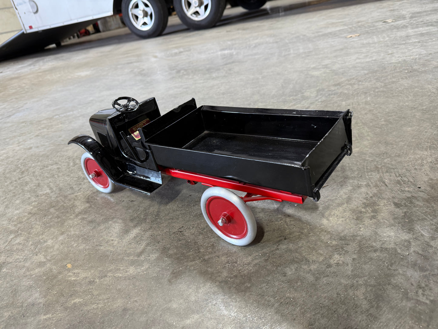 Buddy "L" Black Restored Truck