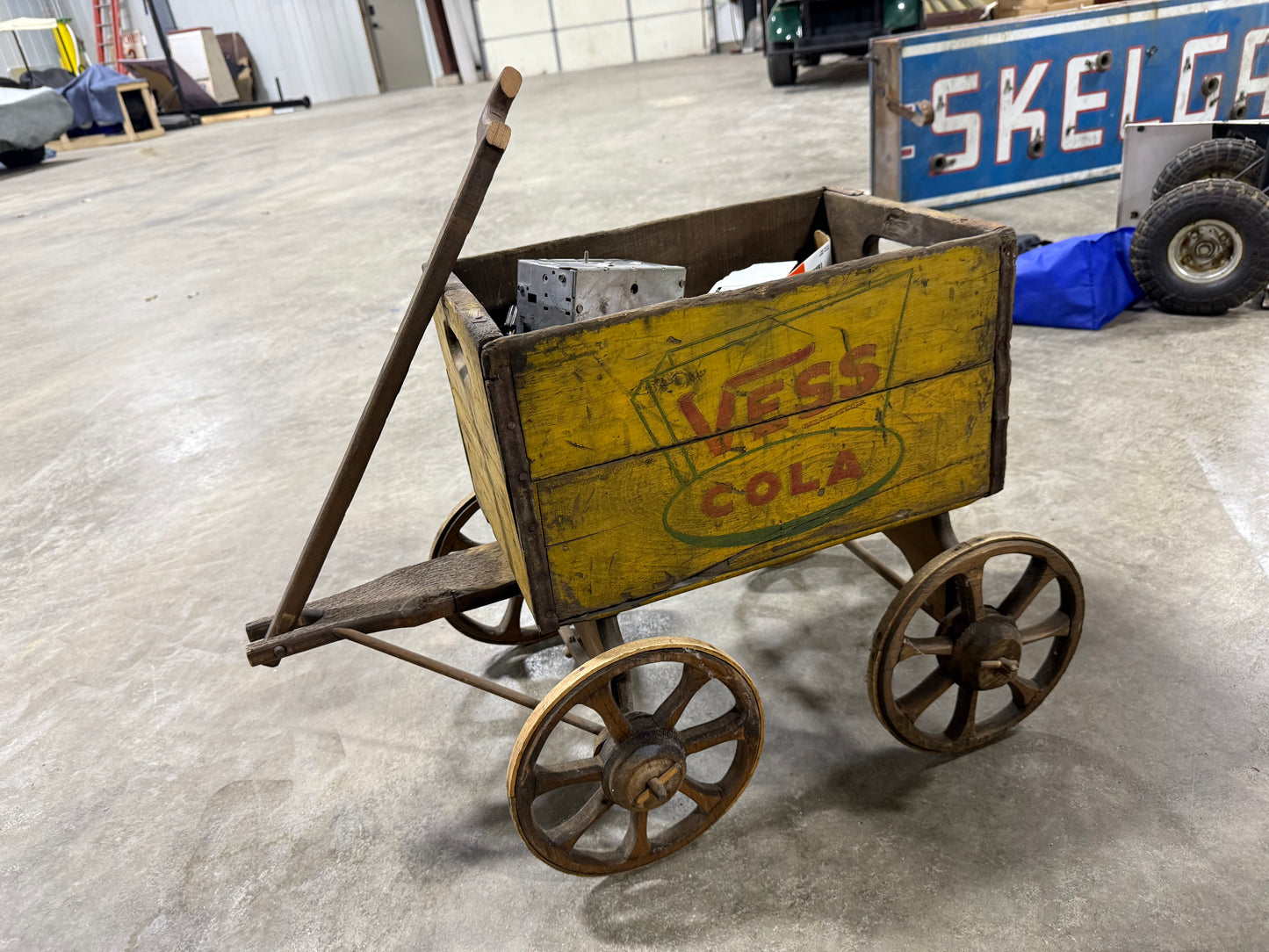 Small Wooden Wagon